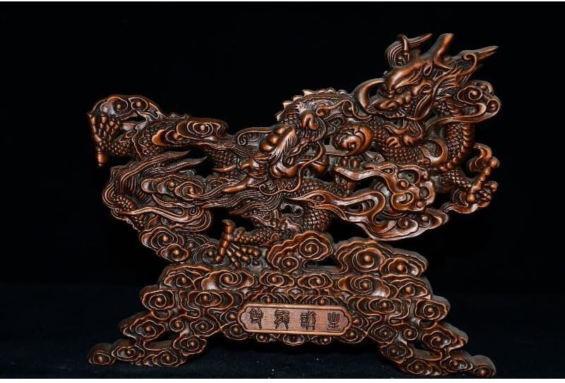 LimpaC Collection Boxwood Dragon Sculpture