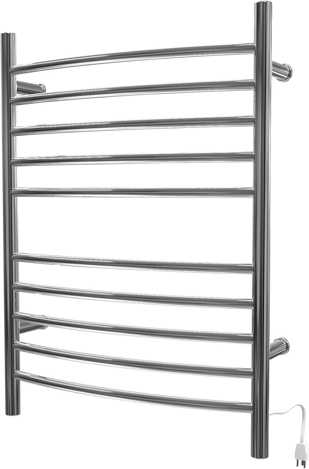 Amba RWH-CP Curved 10 Bar Towel Warmer with Hardwire and Plug Options