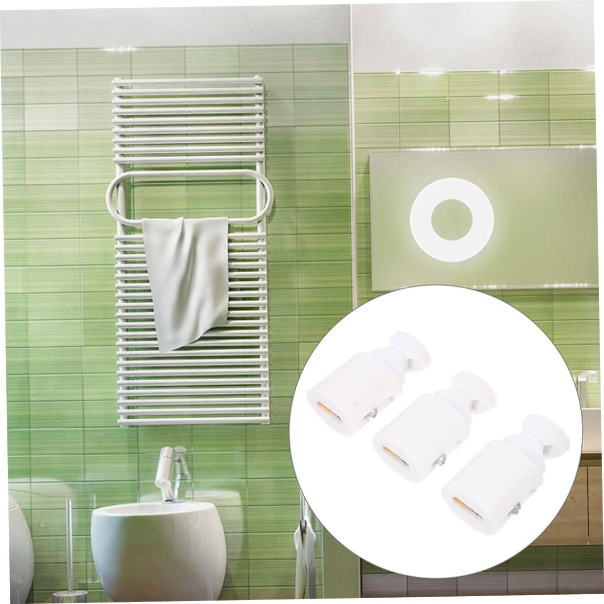 KITANDOVE Heated Towel Rack Radiator Holder