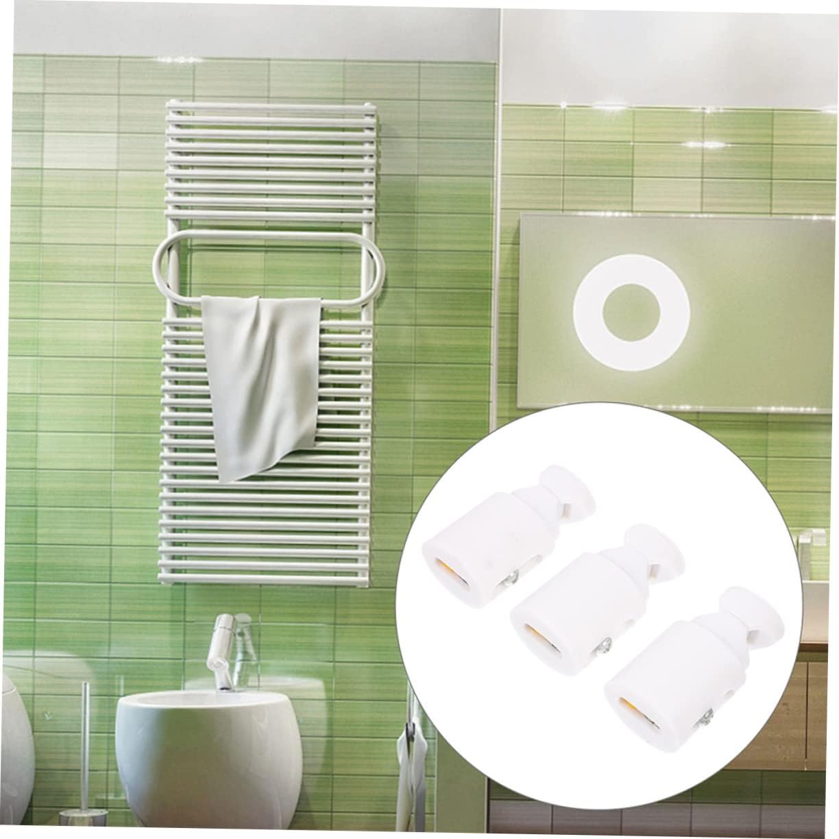 KOMBIUDA Towel Hanger Radiator Hooks Wall Mount Organizer