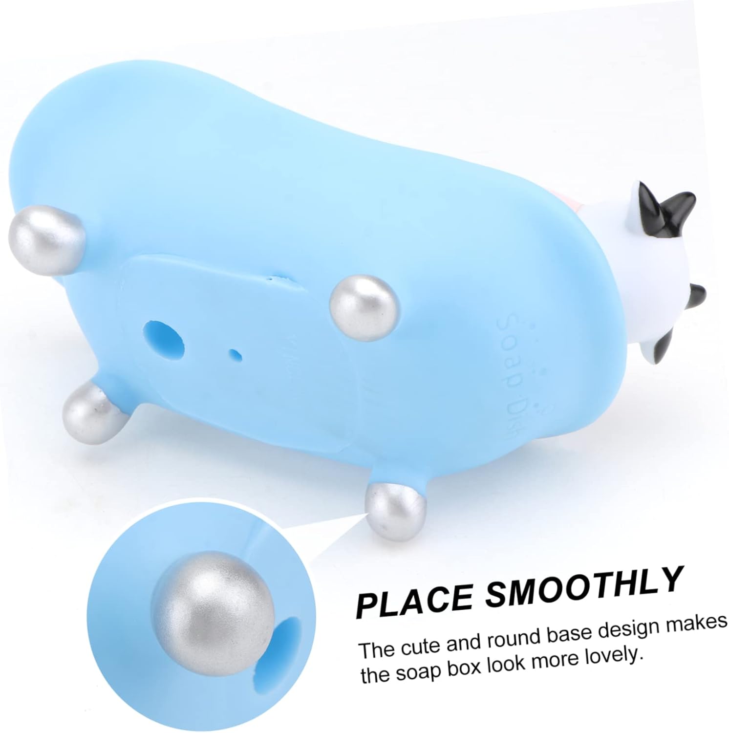 HOOTNEE Cartoon Animal Soap Holder with Drainage