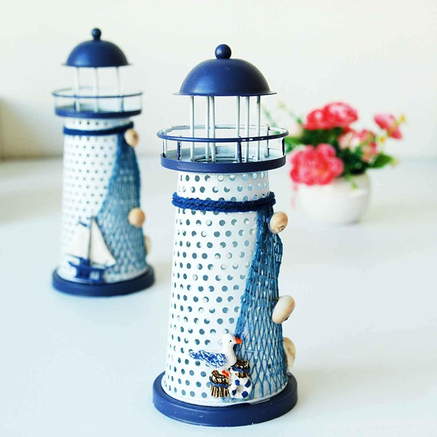 Boho Light Tower Ornament Small Statue Decor