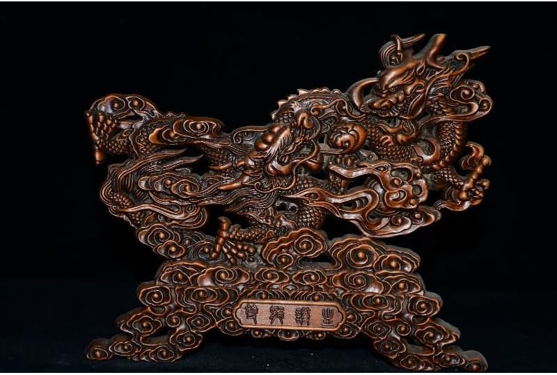 LimpaC Collection Boxwood Dragon Sculpture