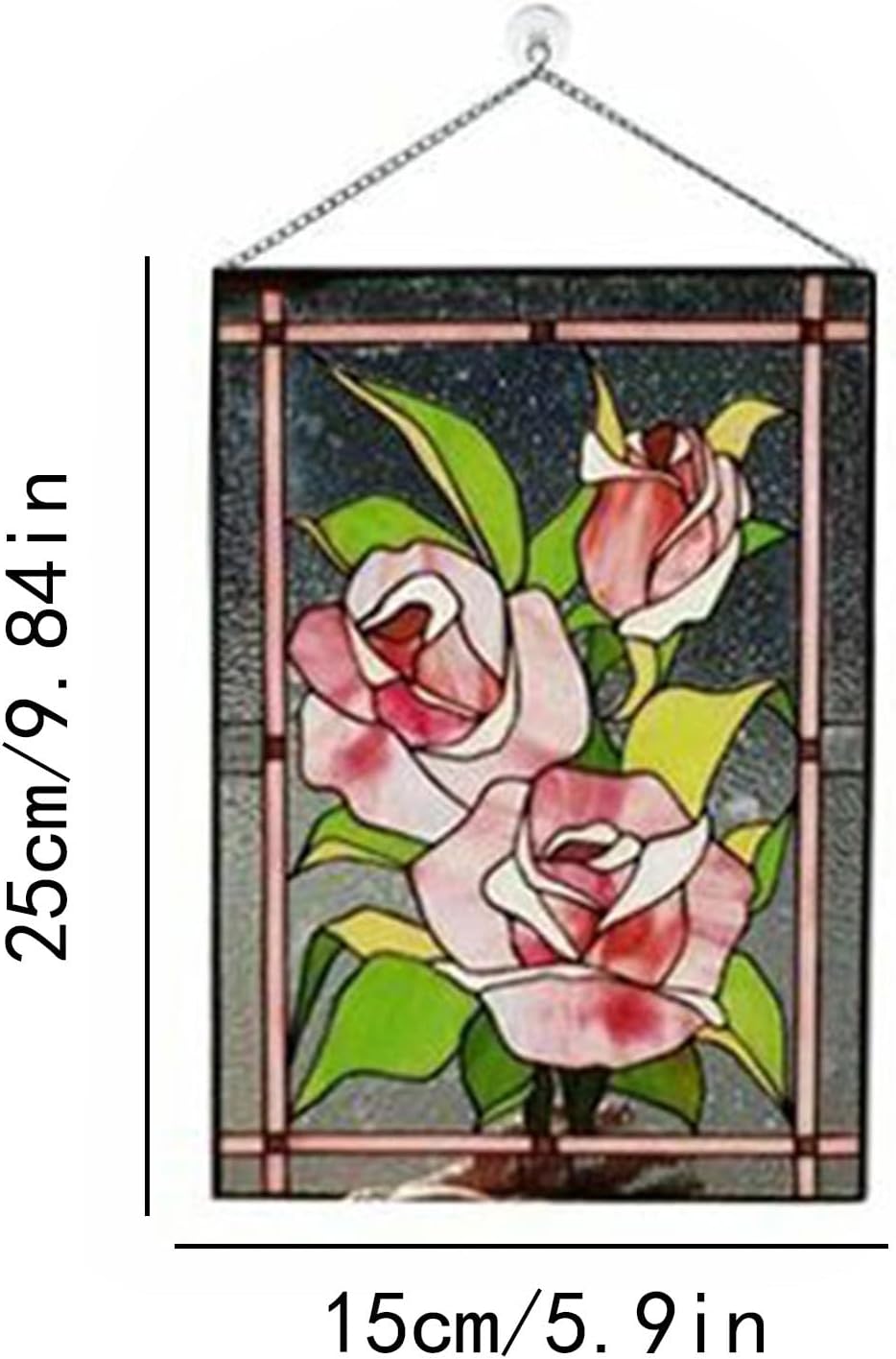 Hanging Window Floral Statues for Home Decor