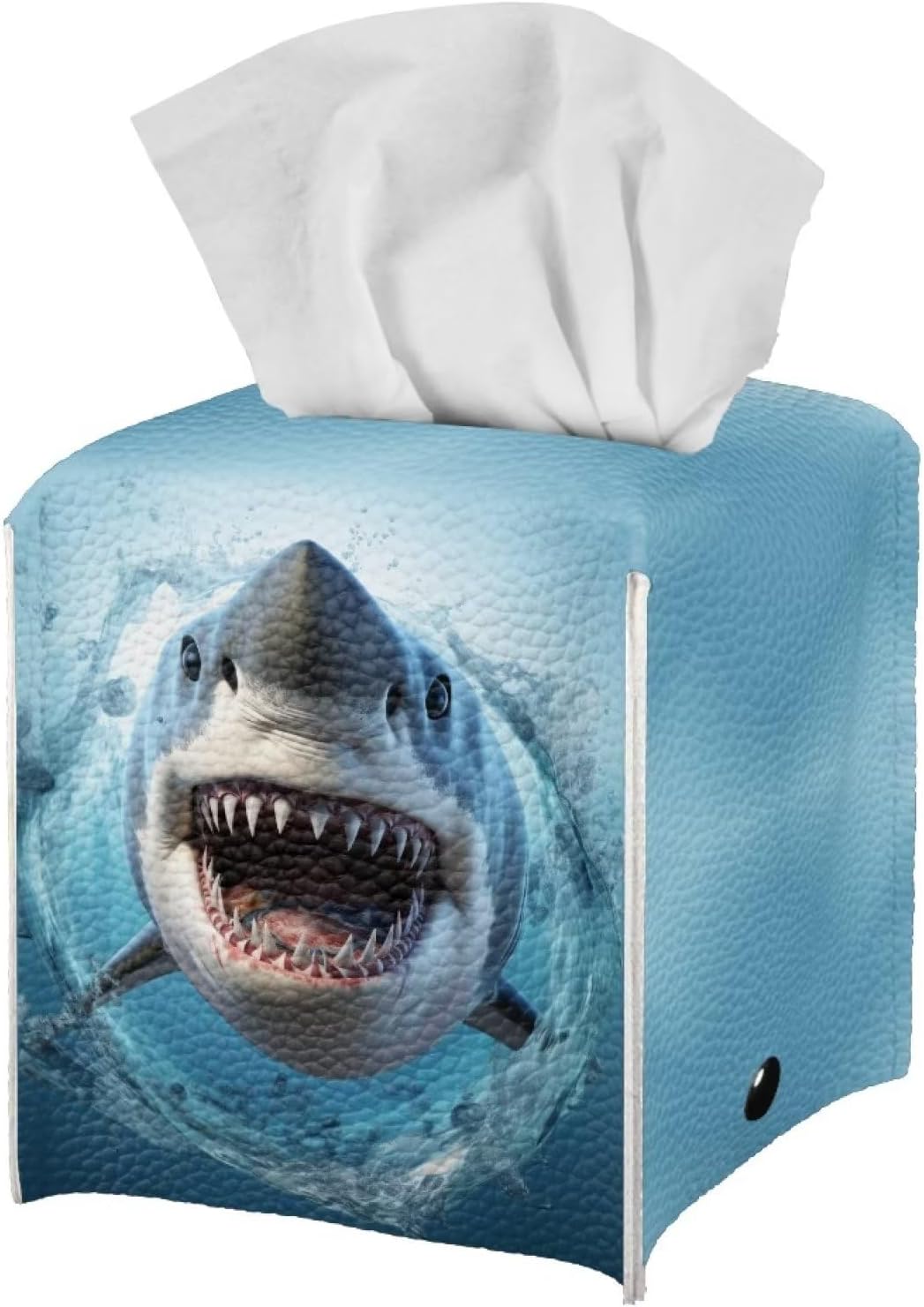 ZOUTAIRONG Cool Shark Tissue Box Cover Holder