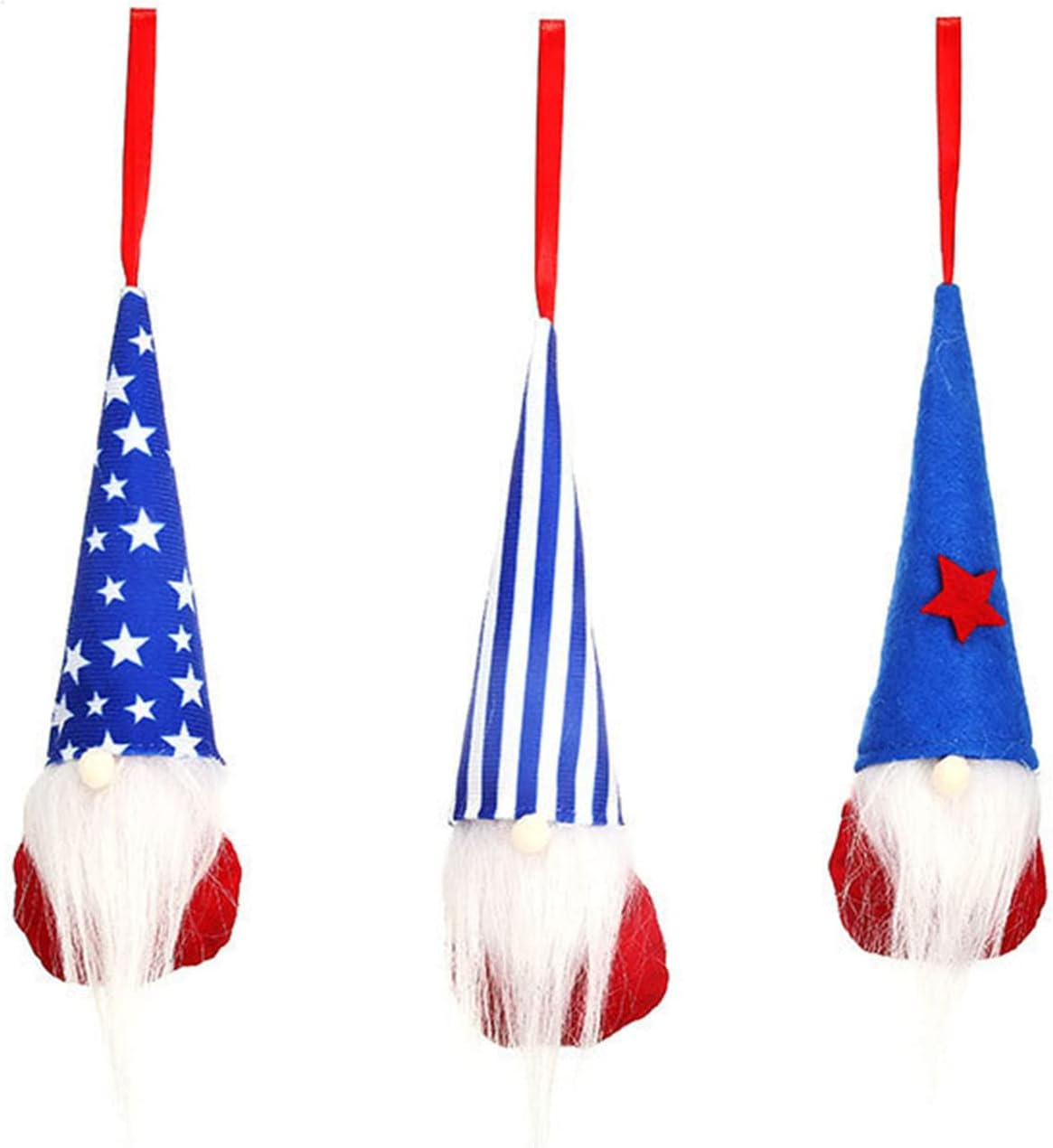 Fourth of July Gnome Decorations for Tree and Garden