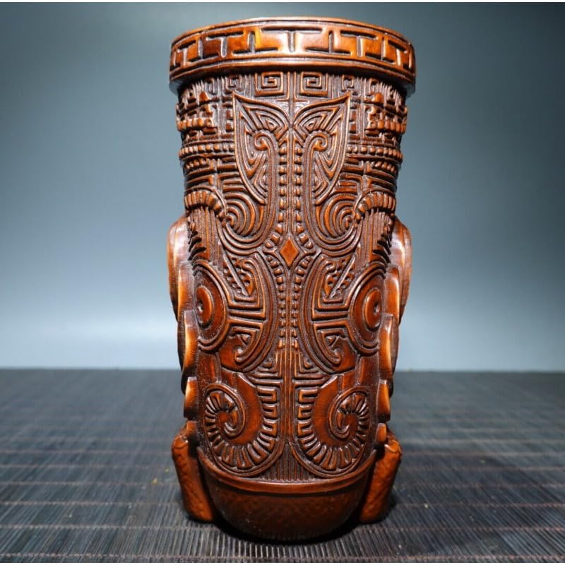 Handcrafted Boxwood Mythical Creatures Statues
