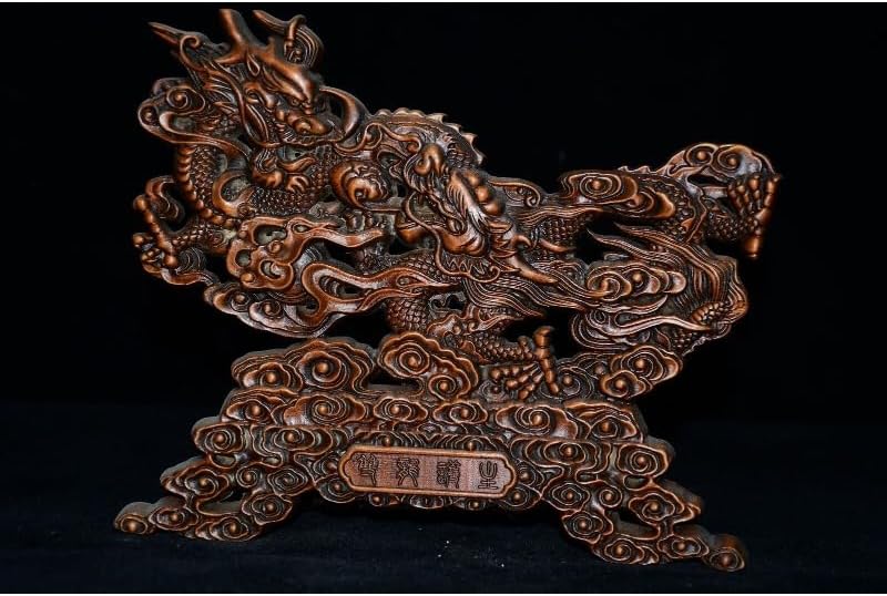LimpaC Collection Boxwood Dragon Sculpture