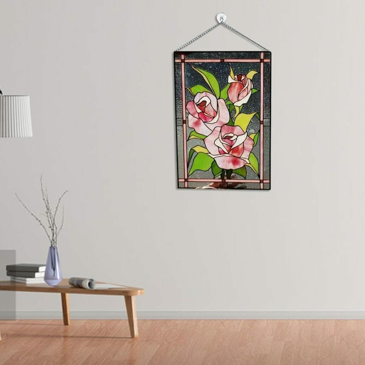 Hanging Window Floral Statues for Home Decor