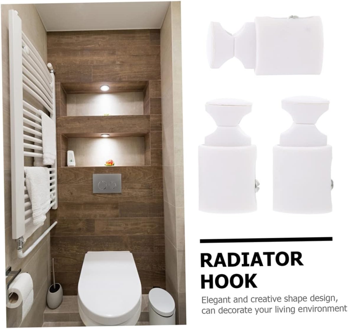KITANDOVE Heated Towel Rack Radiator Holder