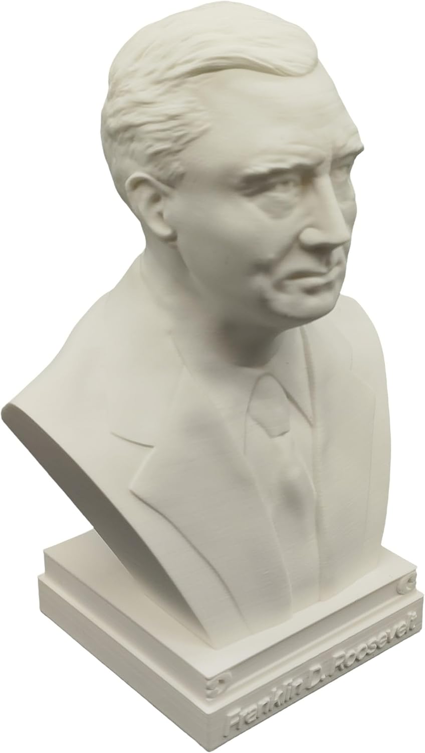US President Founding Fathers Bust Sculpture - 6 Hx4 Wx3 D