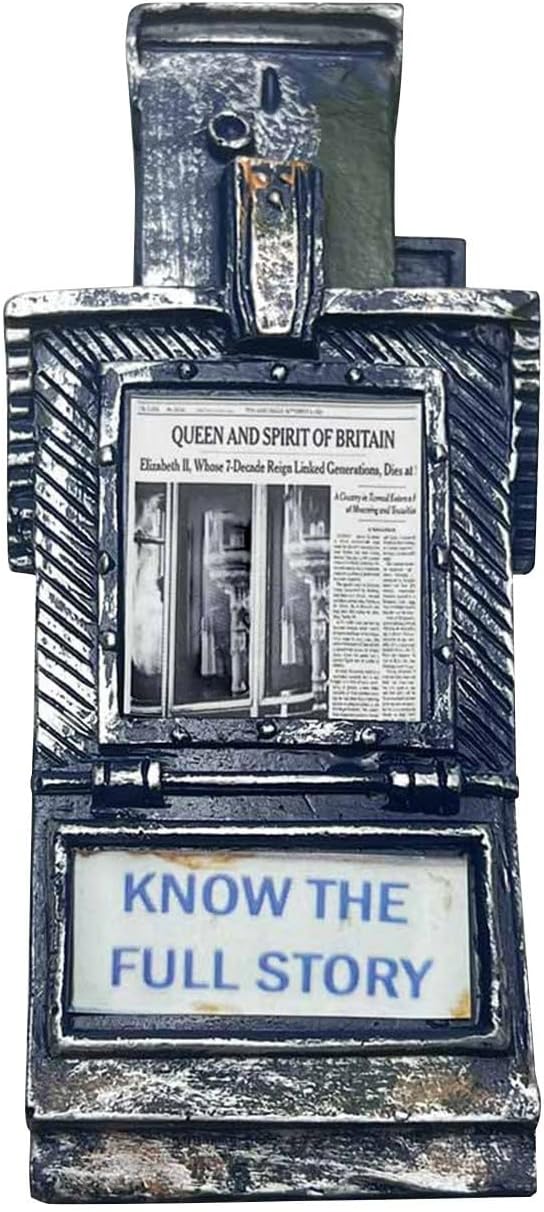 112 Miniature Public Phone Statue Decor