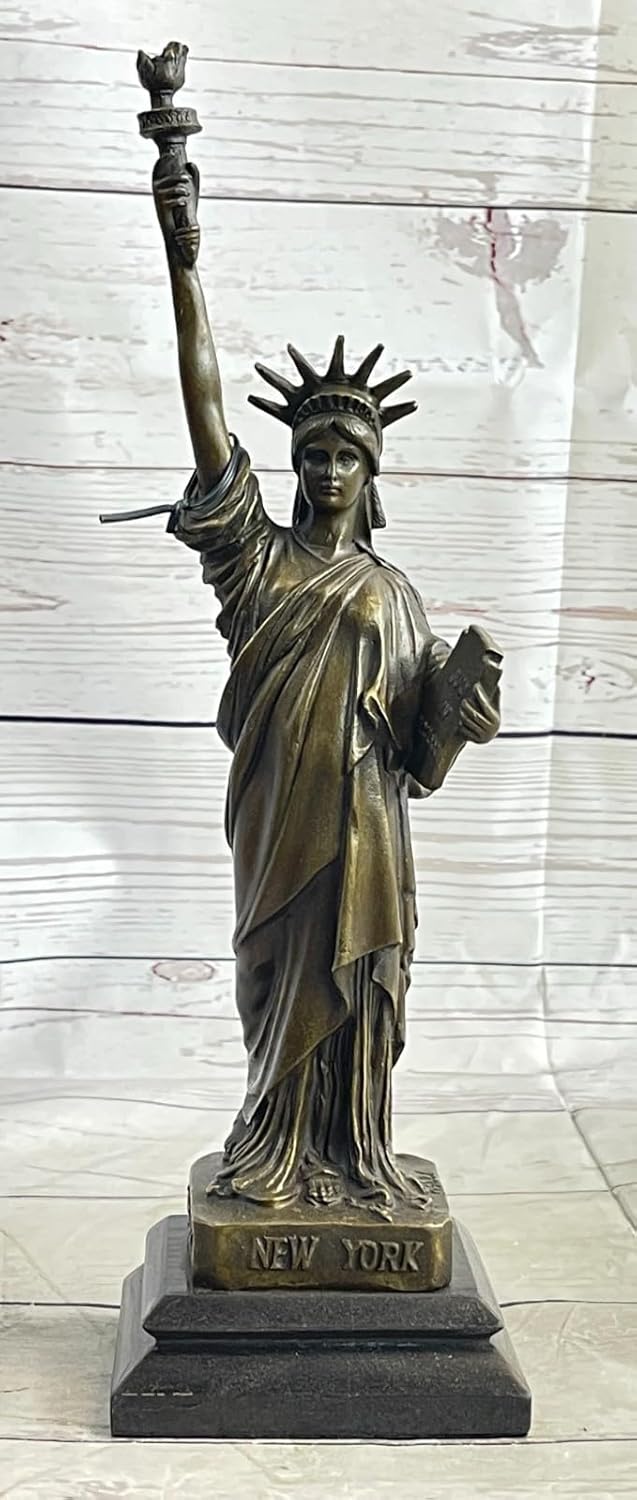 Fisher New York Statue of Liberty Bronze Sculpture