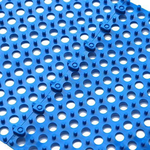 ALFEEL 10Pcs Interlocking Waterproof Bath Mat
