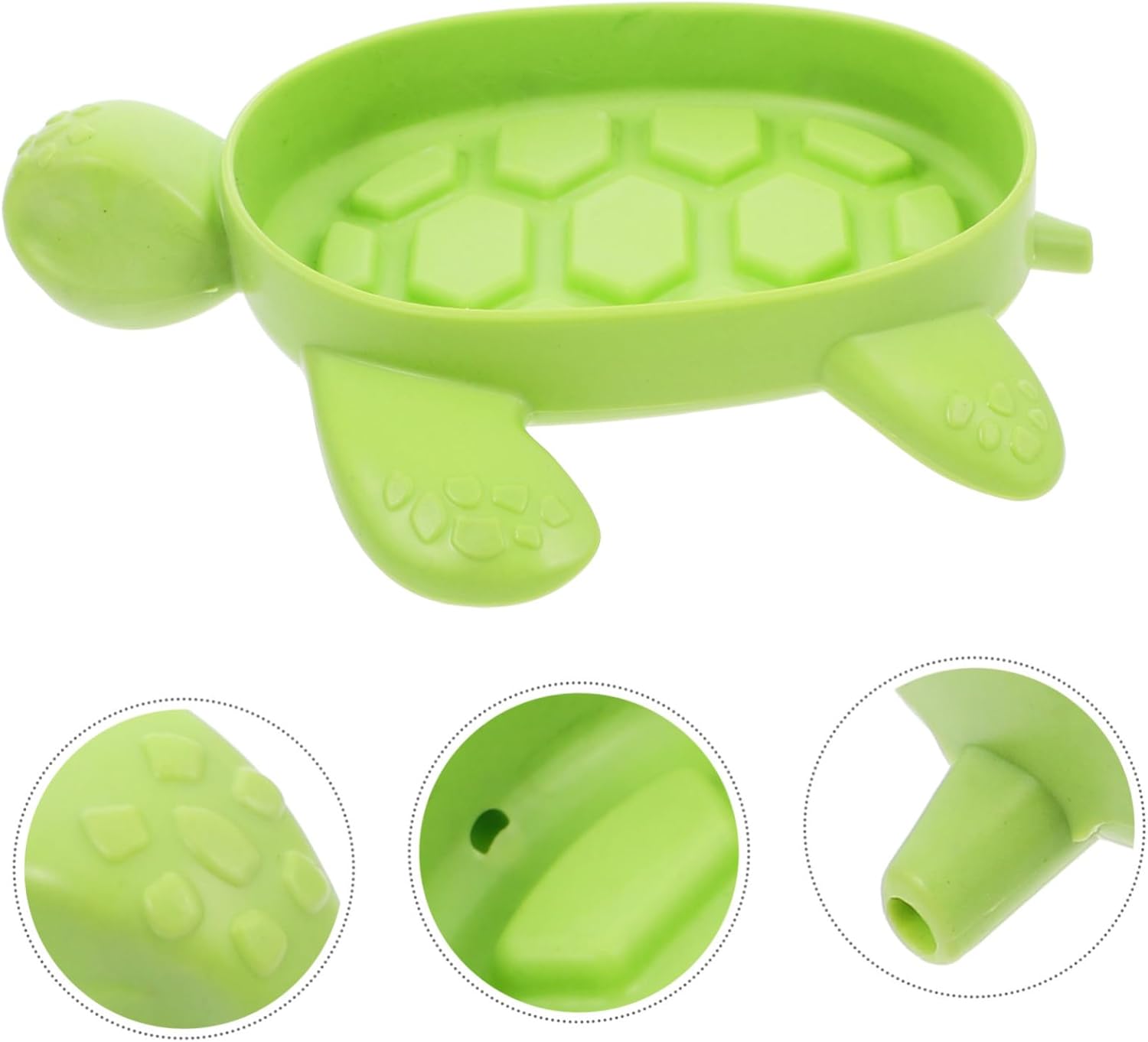 Alipis Cute Turtle Soap Dish with Drainage