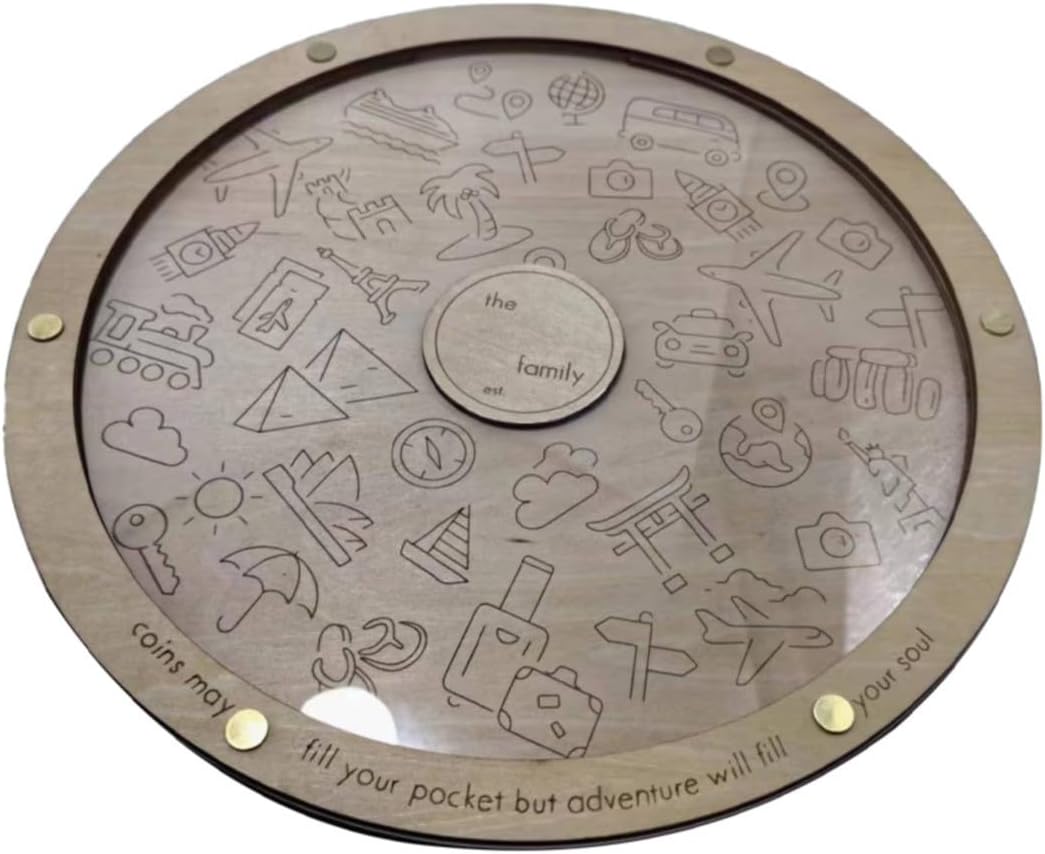 Personalized Coin Box Sculptures Home Decor