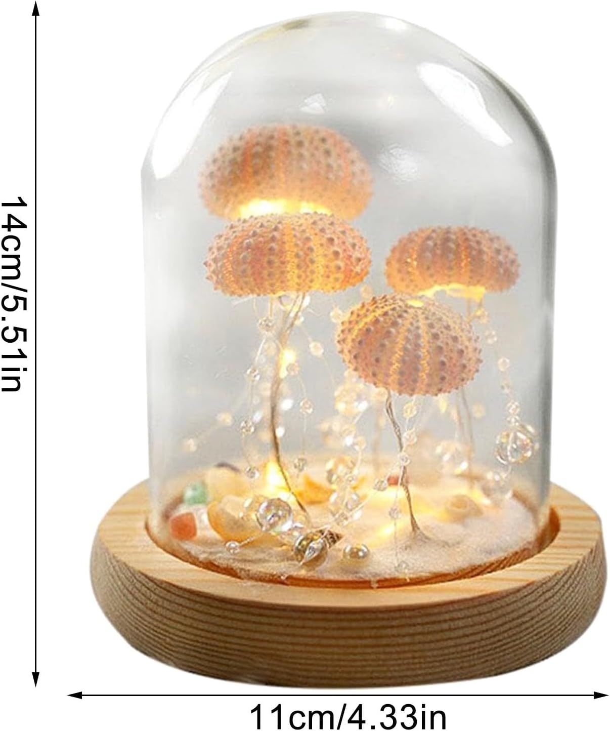 Cute Mini Animal Figurine Night Light Statue
