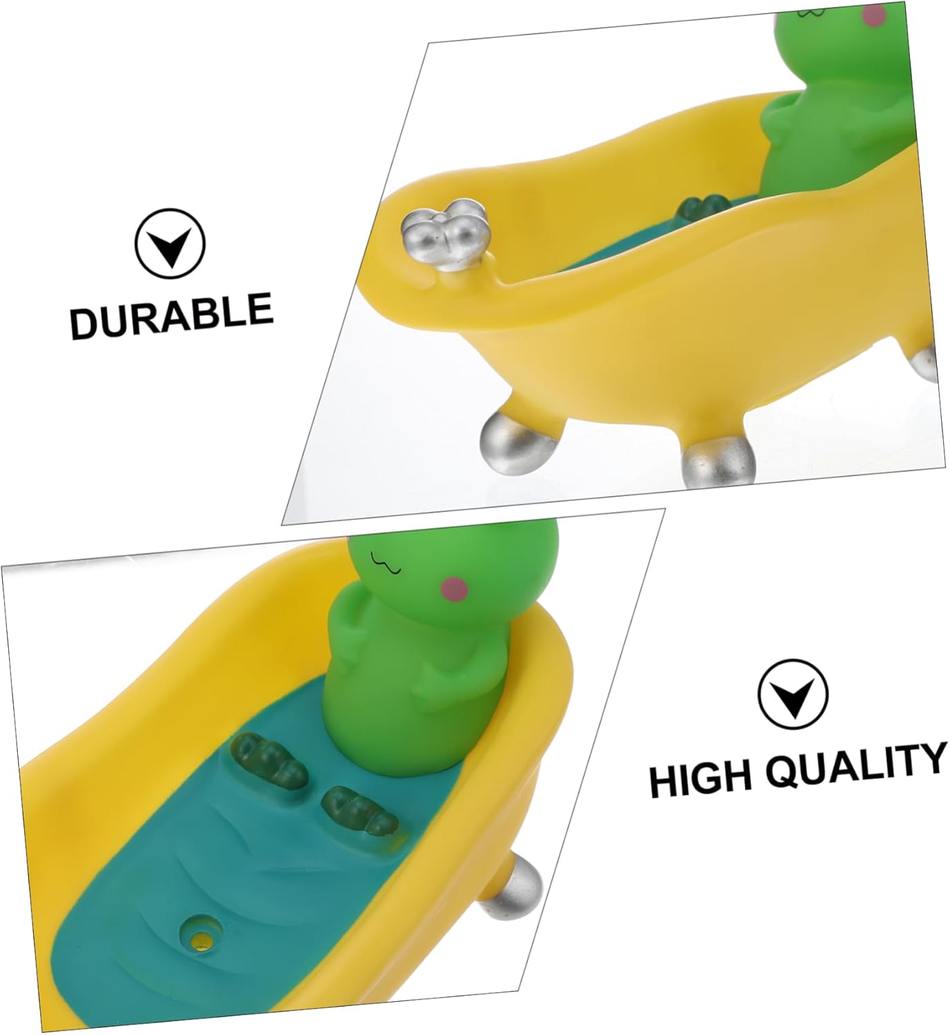 Frog Shape Drain Soap Dish for Bathroom Decor