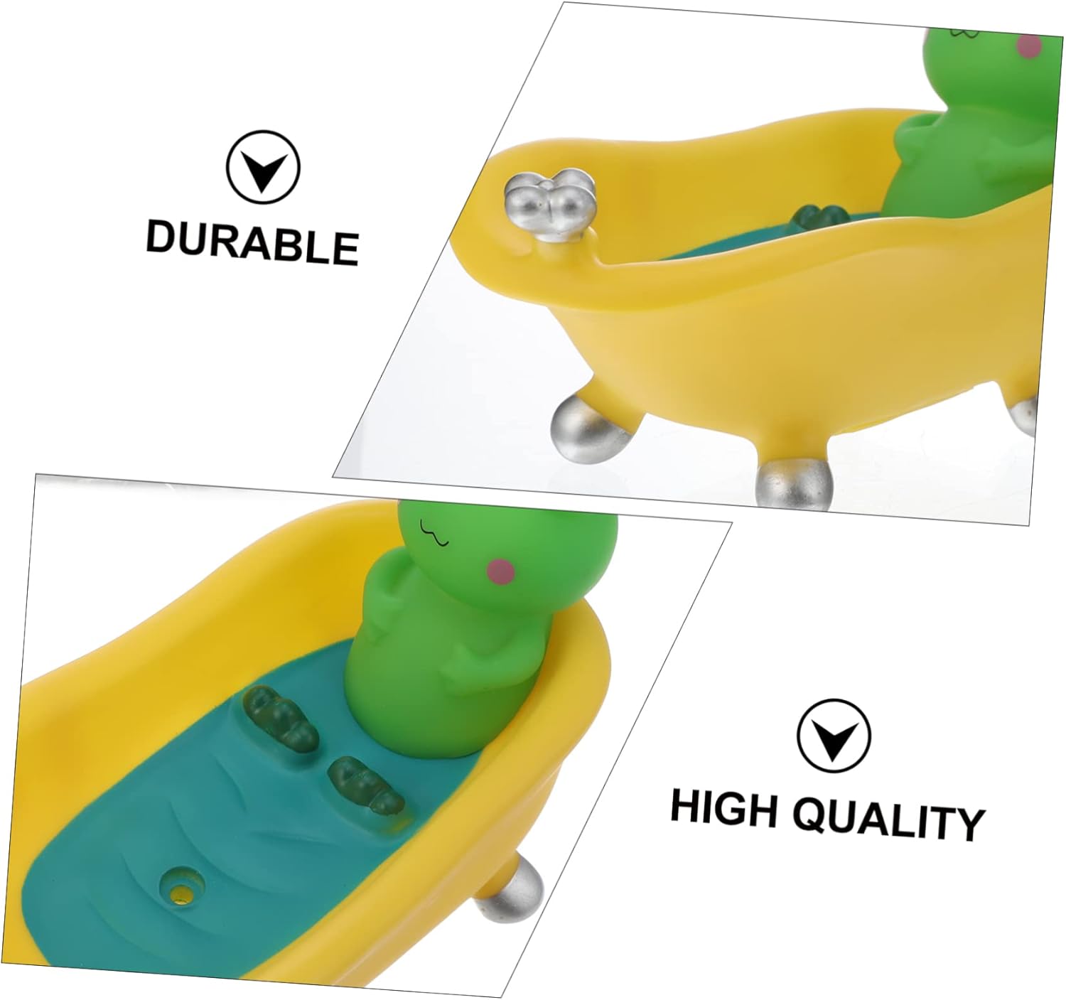 1pc Frog Shape Soap Dish Draining Holder for Bathroom Kitchen