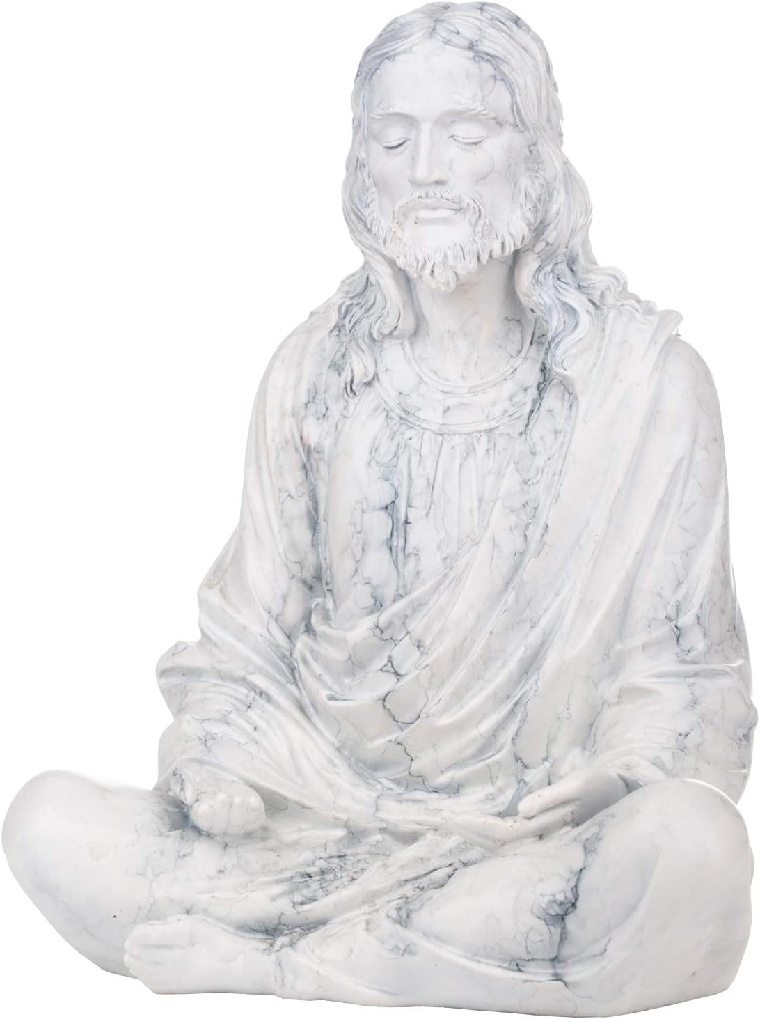 Peace of Christ 10 Inch Marble Statue - Spiritual Decor