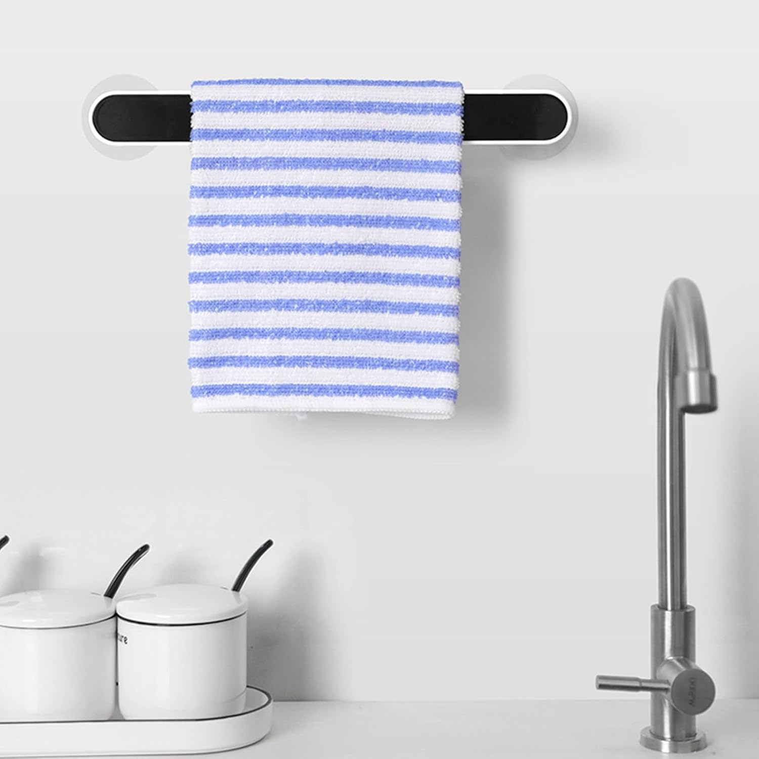 JOKOTI Adhesive Towel Rack for Bathroom Kitchen Bedroom
