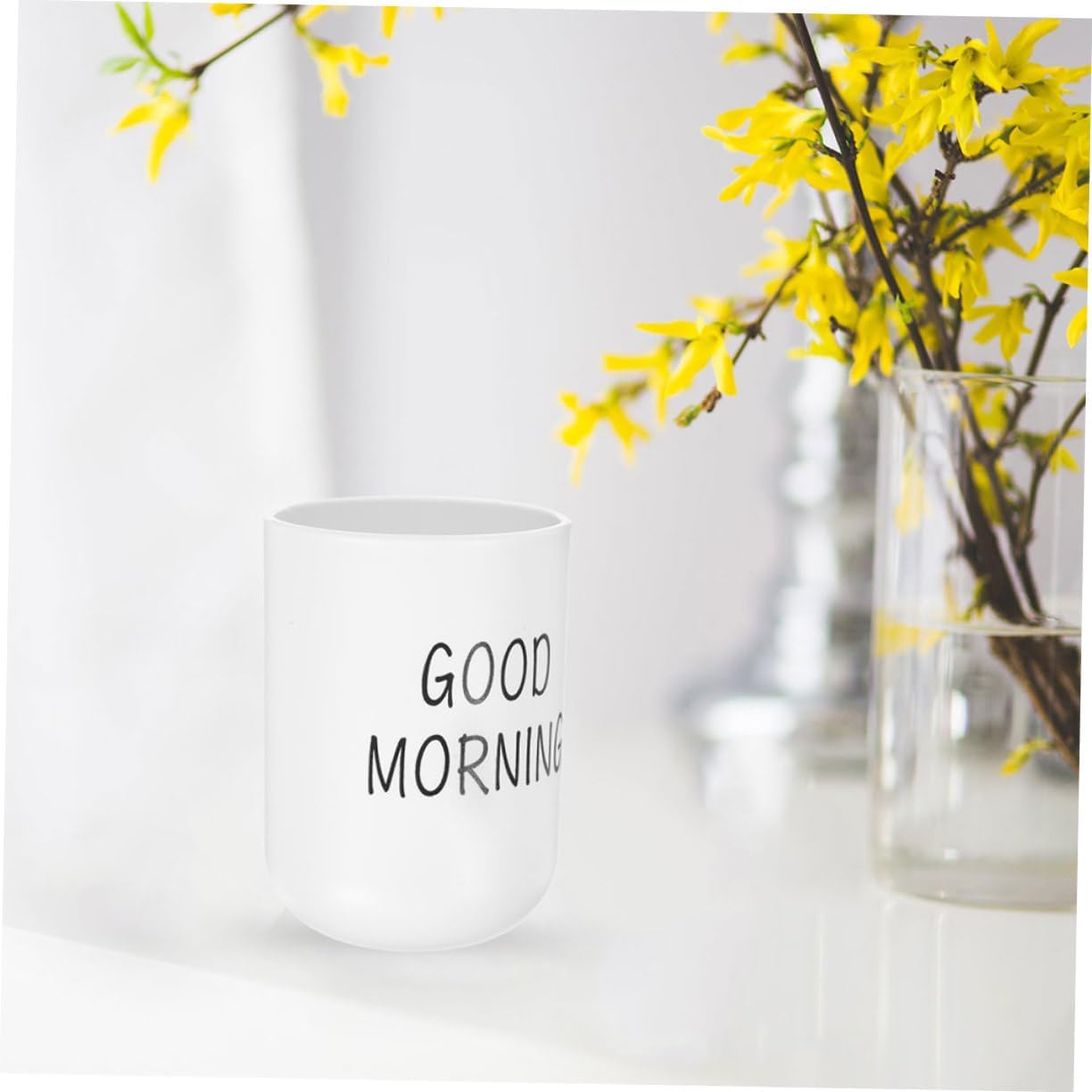 Ciieeo Unbreakable Plastic Toothbrush Holder