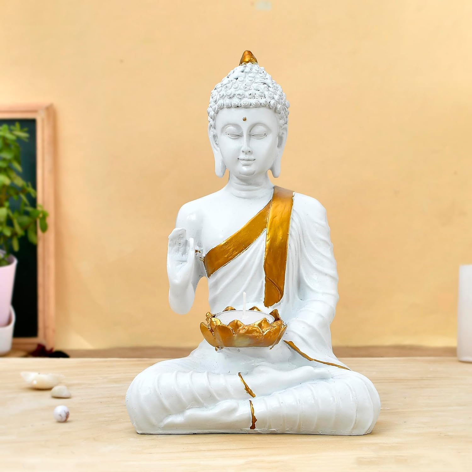 NPC CREATIONS INDIA Resin Art Men Statue Showpiece