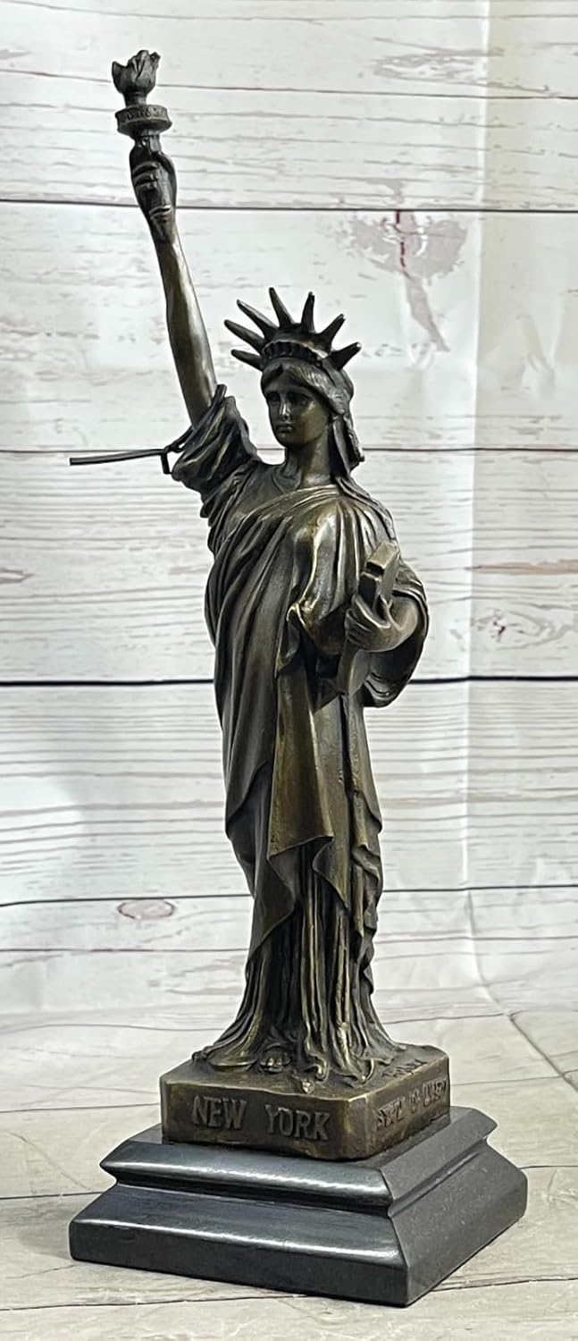Fisher New York Statue of Liberty Bronze Sculpture