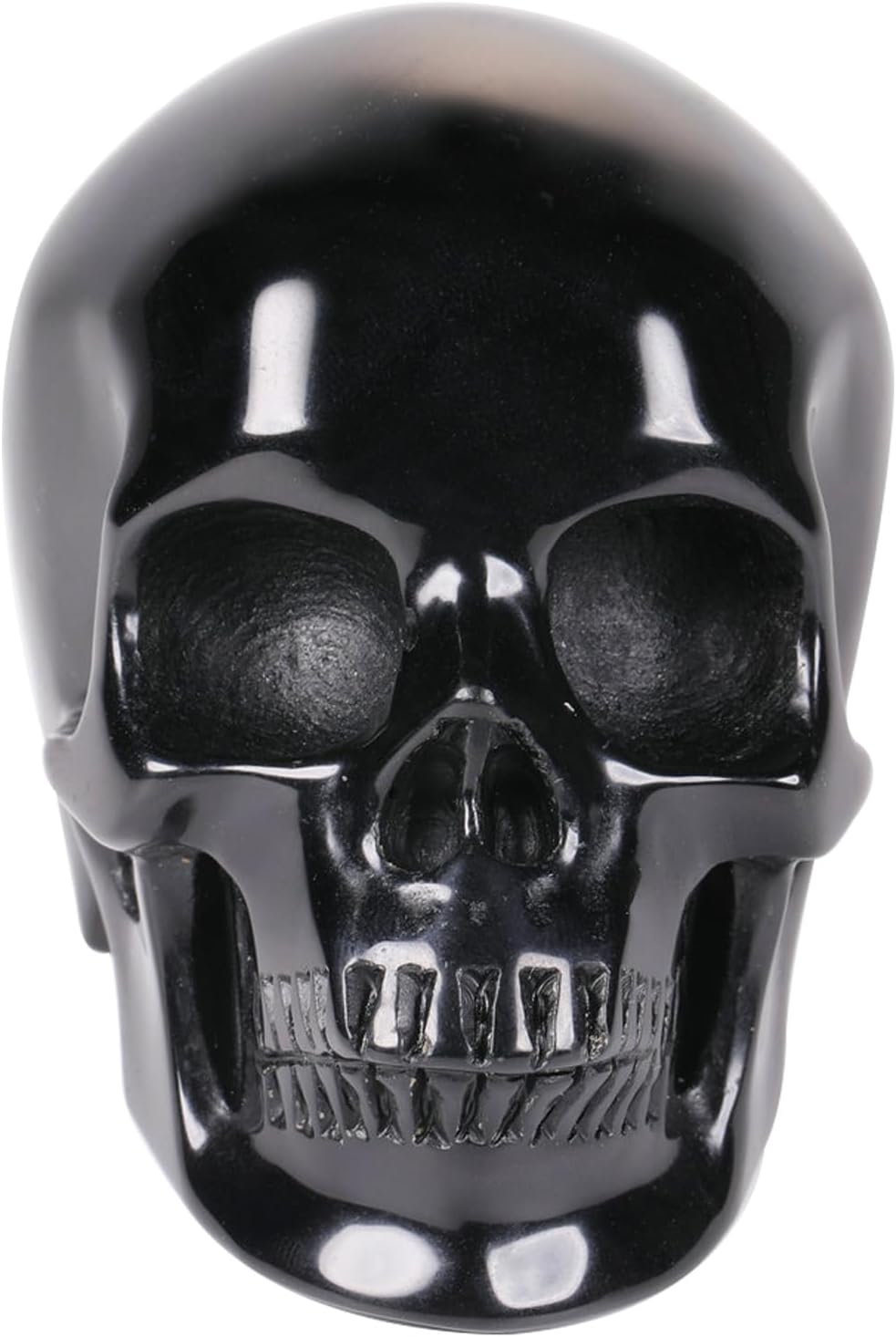 MRSKULL 25 Inch Halloween Crystal Skull Statue