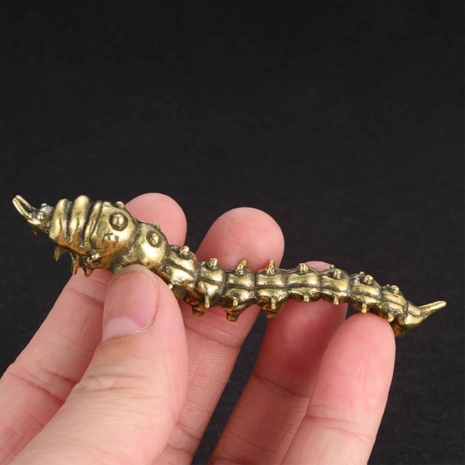SnowOwl Brass Insect Figurines 3PC Gold Decorations