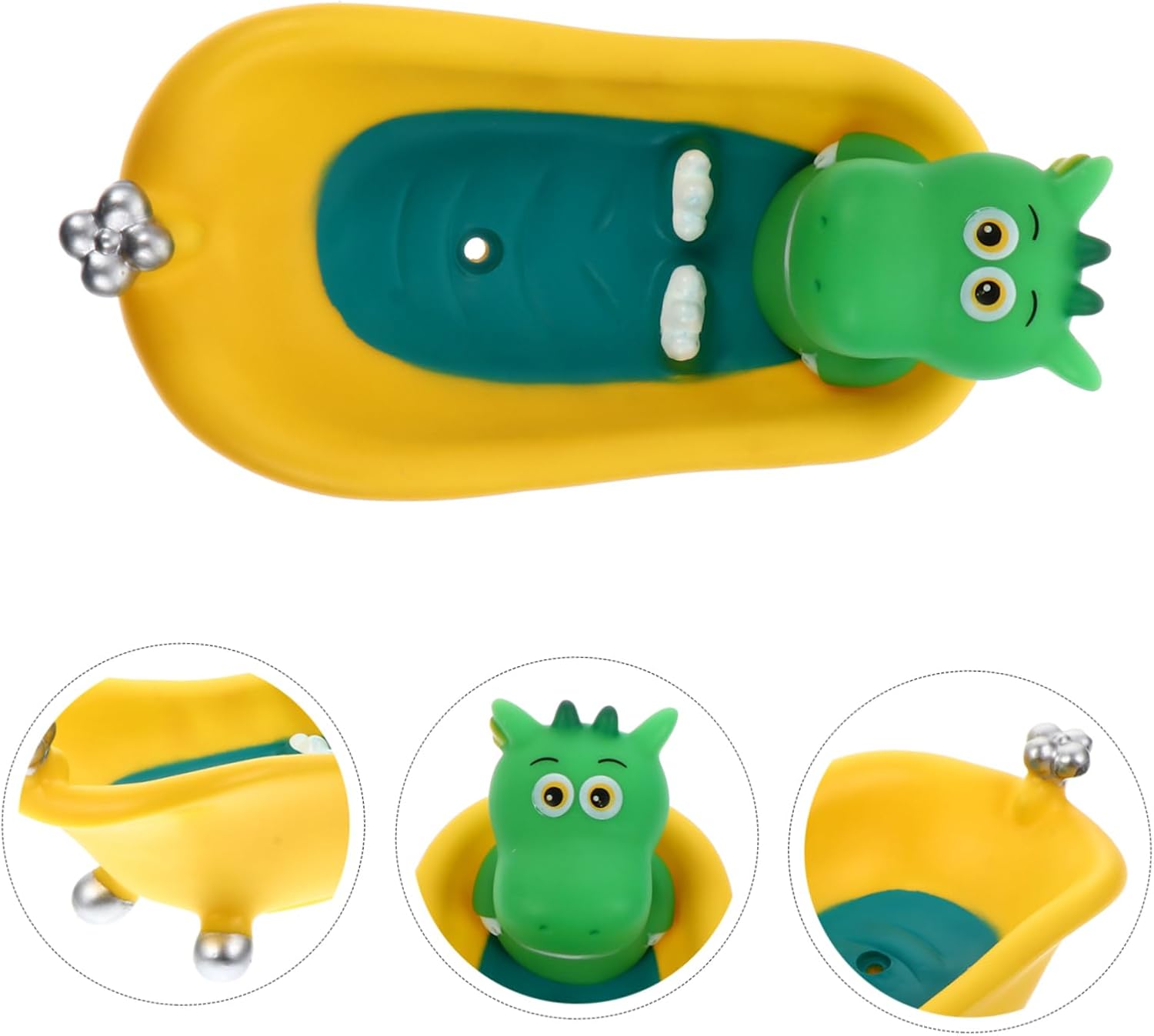 BRIGHTFUFU Sponge Soap Holder with Dinosaur Design