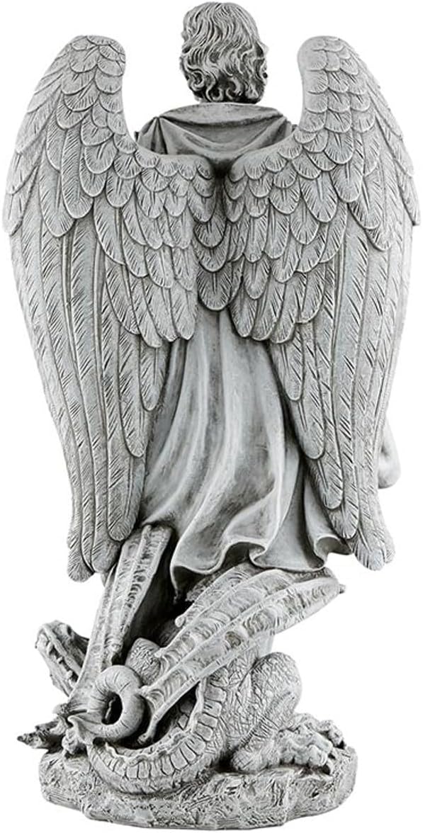 Avalon Gallery Archangel Saint Michael Garden Statue 48 Tall