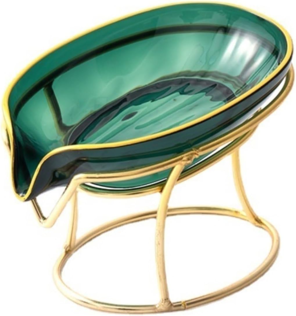 Valcla Soap Dish Green 45 Degree Self Draining Bathroom Holder