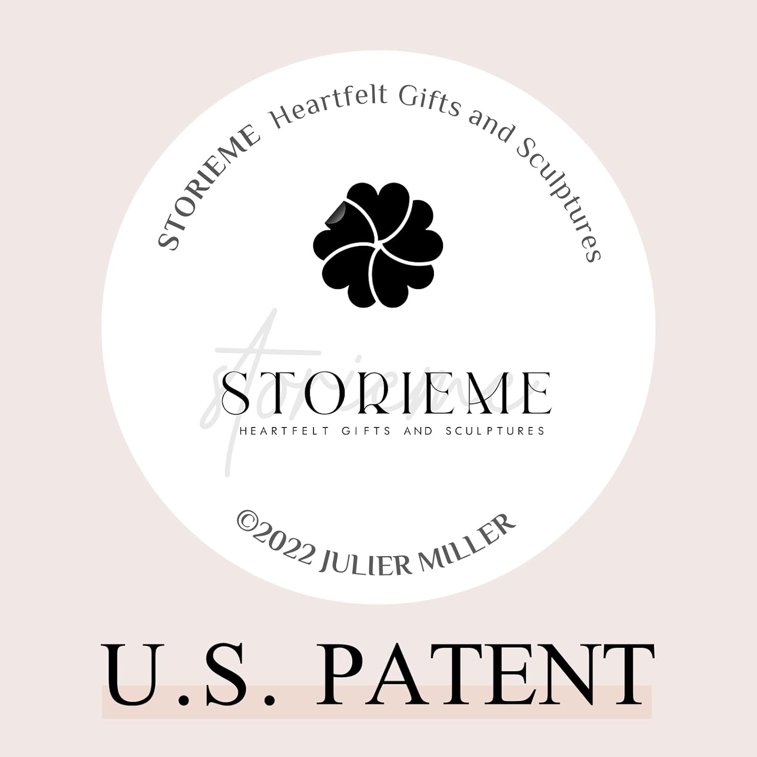Storieme 25th Anniversary Couple Cake Topper Figurine