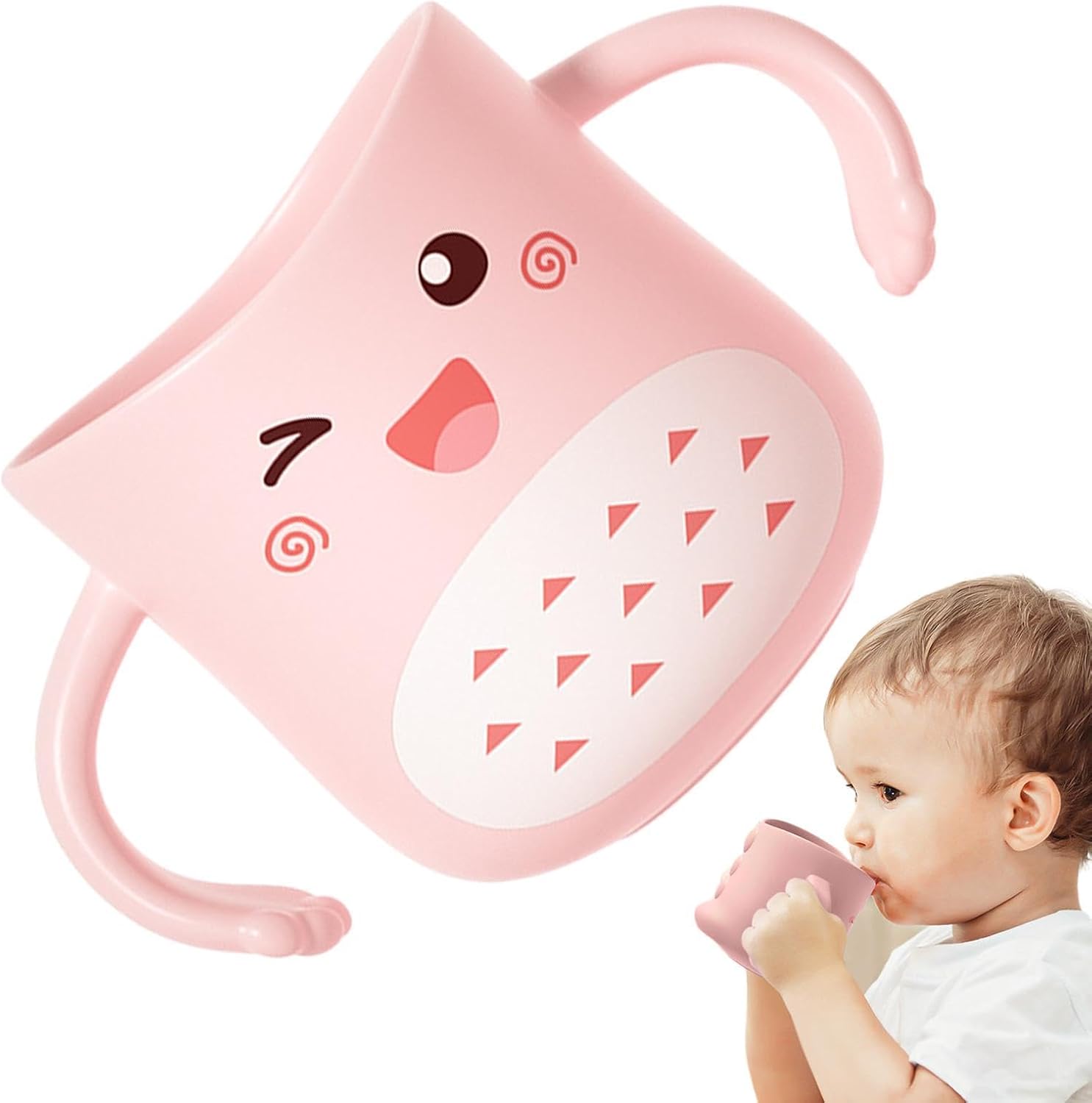 Kids Toothbrush Cup with Dinosaur Design