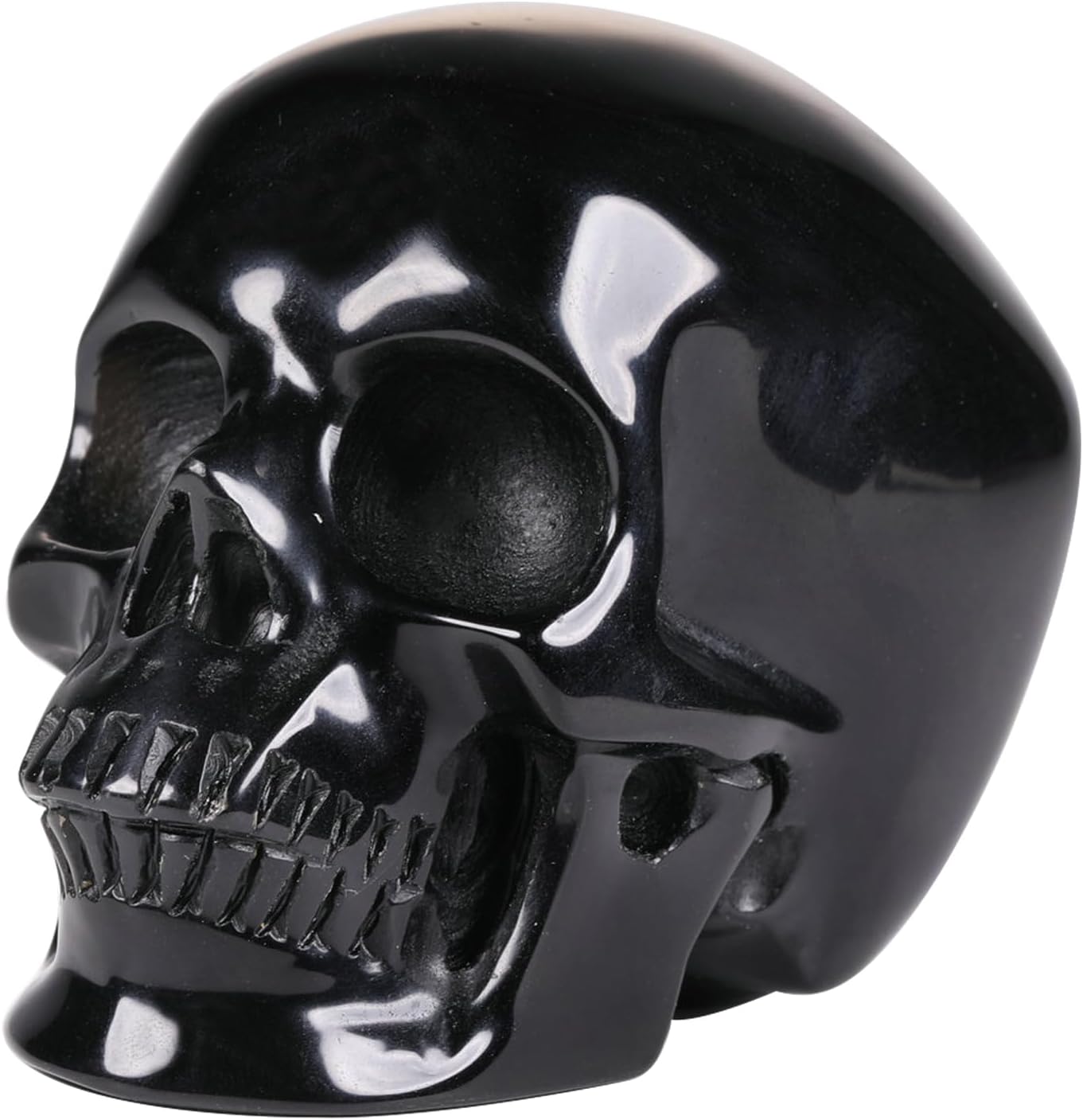MRSKULL 25 Inch Halloween Crystal Skull Statue