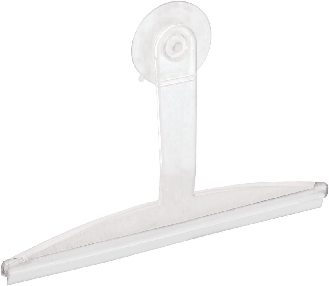 InterDesign iDesign 22300 Clear Squeegee with Storage Hook