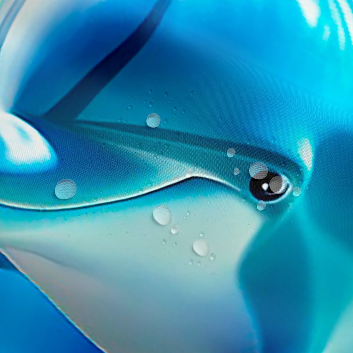 3D Dolphin Pattern Shower Curtain Set 72x72