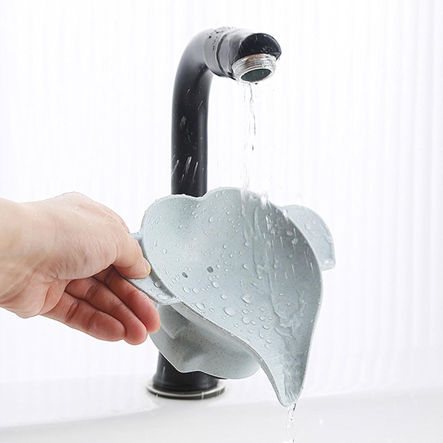 REDYY 2 Piece Elephant Soap Dish for Kids Waterproof Holder
