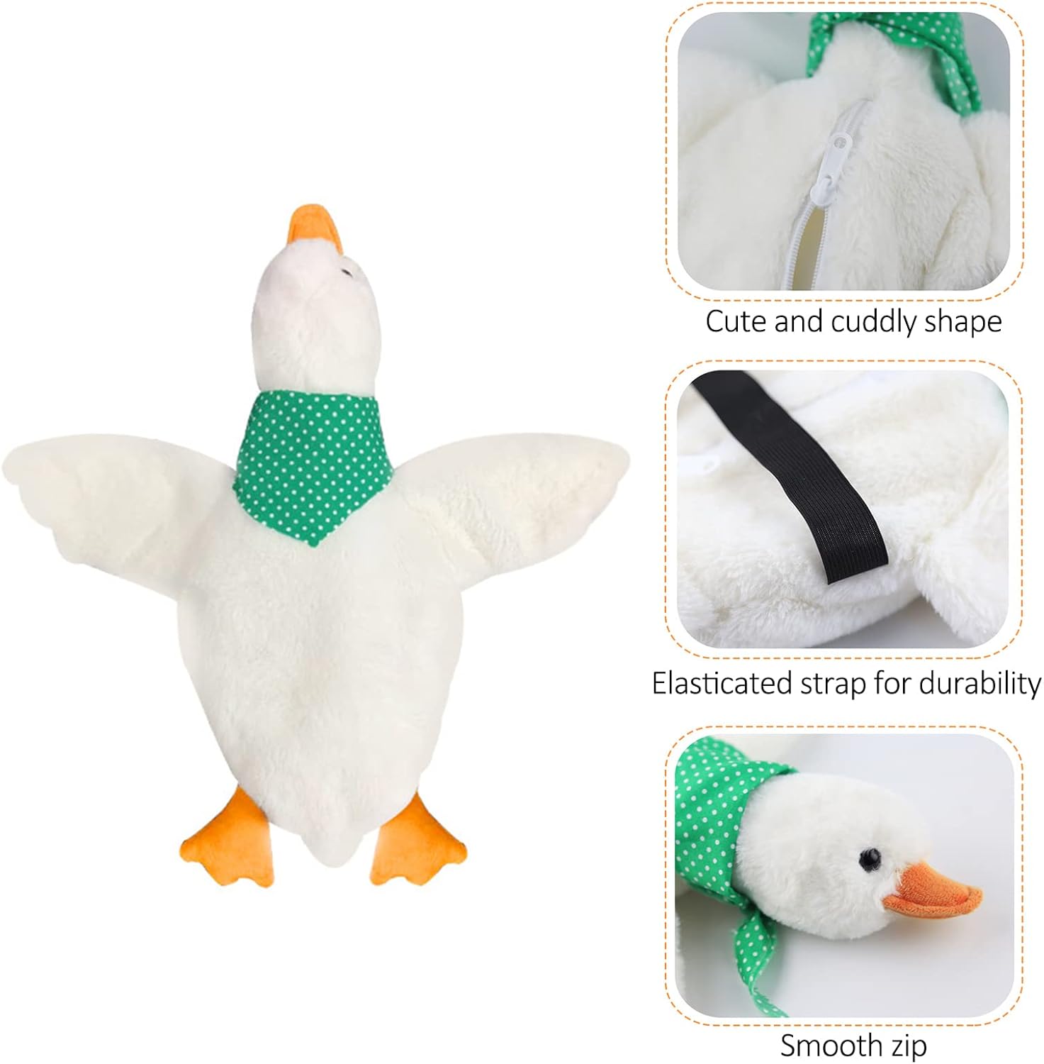 DULRLLY Cute Duck Butt Tissue Holder for Car