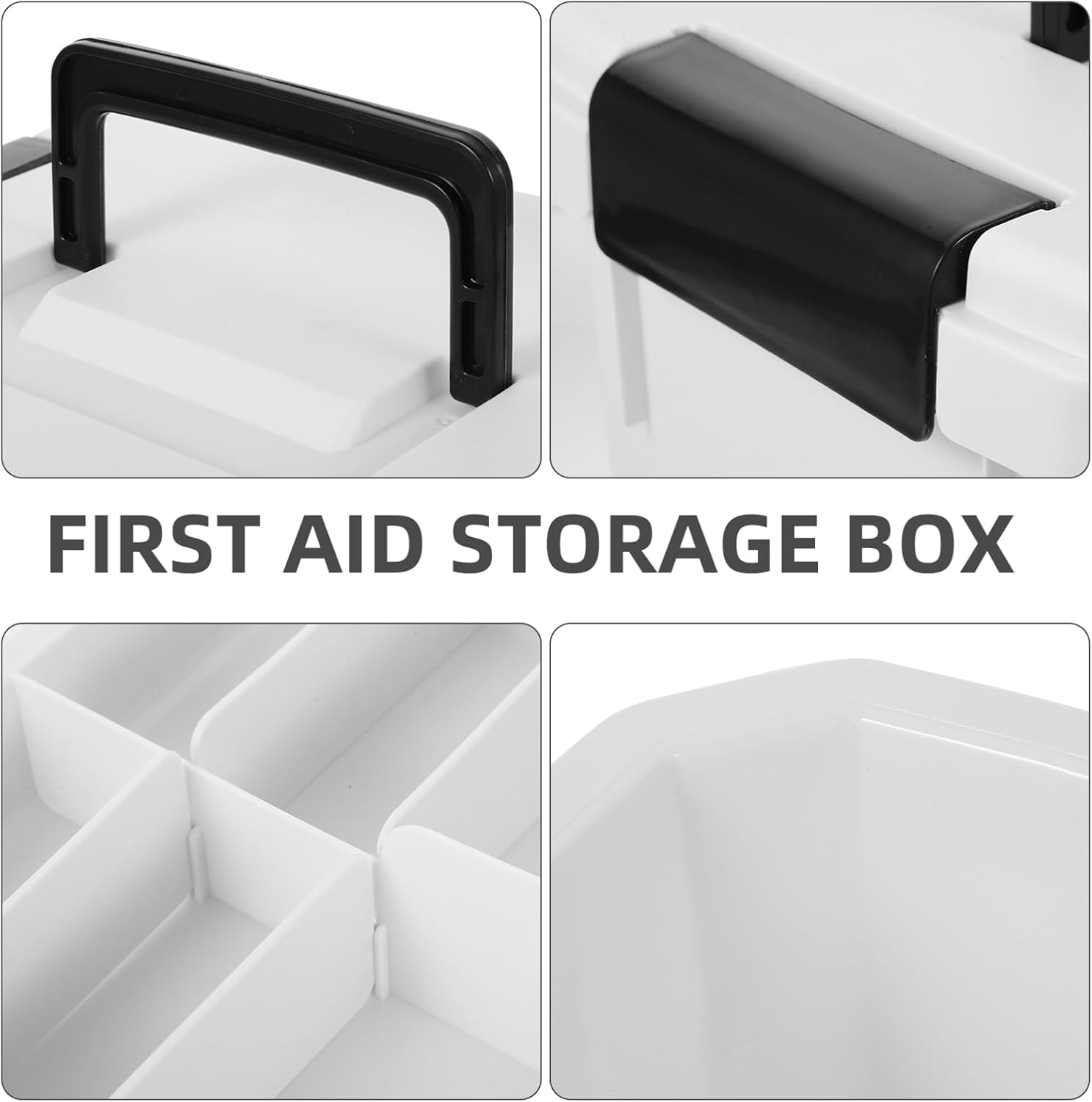 FRCOLOR Double-Layer Medicine Cabinet Organizer