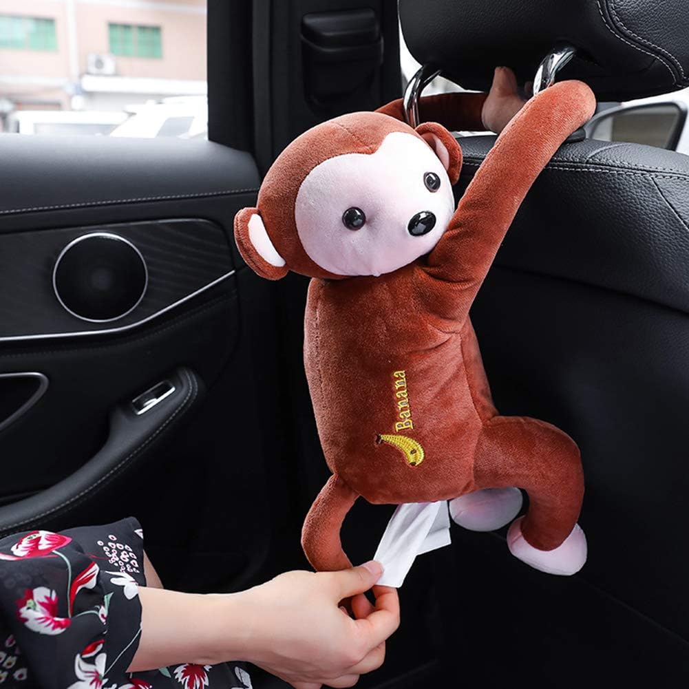 DAMEING Creative Monkey Tissue Box Holder
