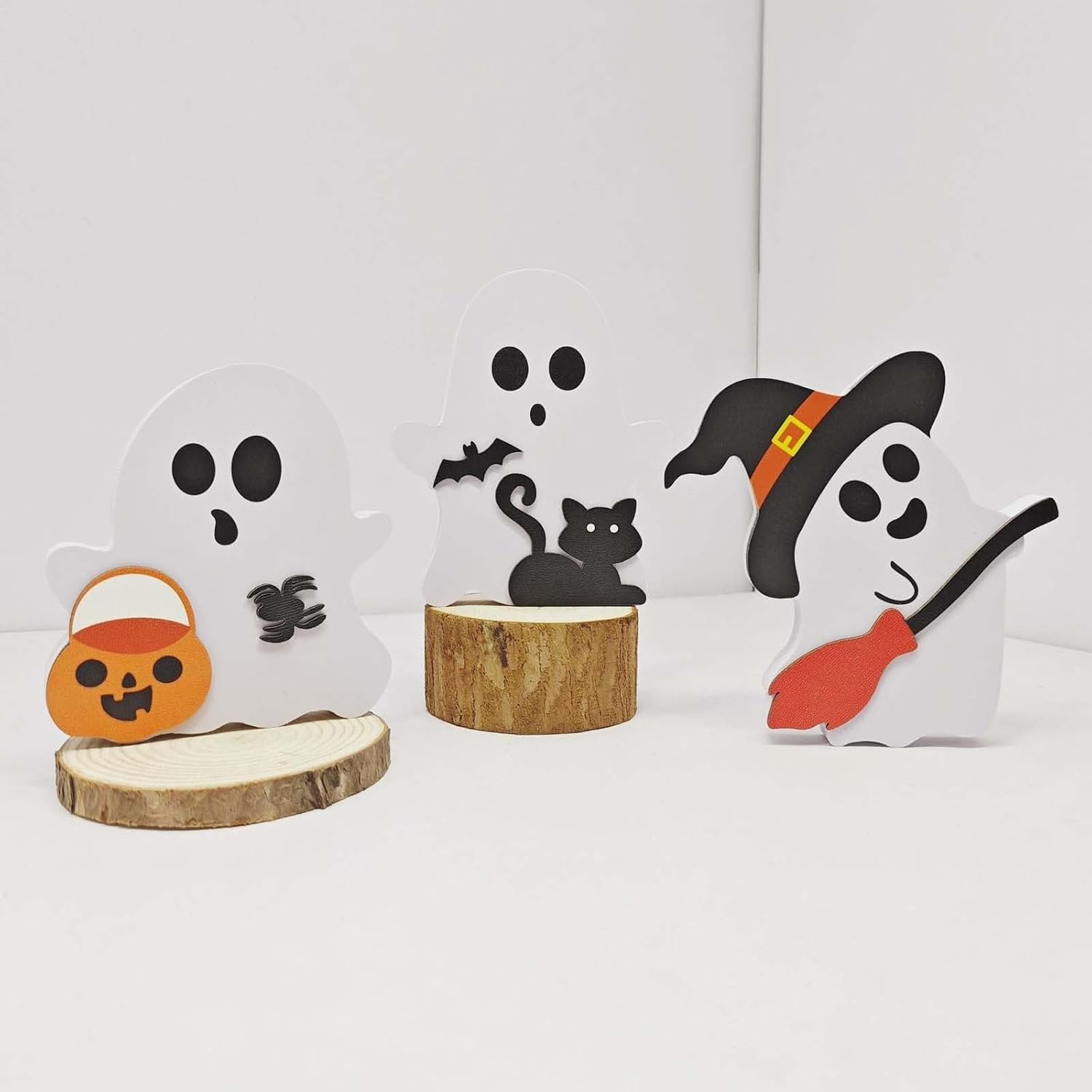 Cute Halloween Ghost Statues for Home Decor