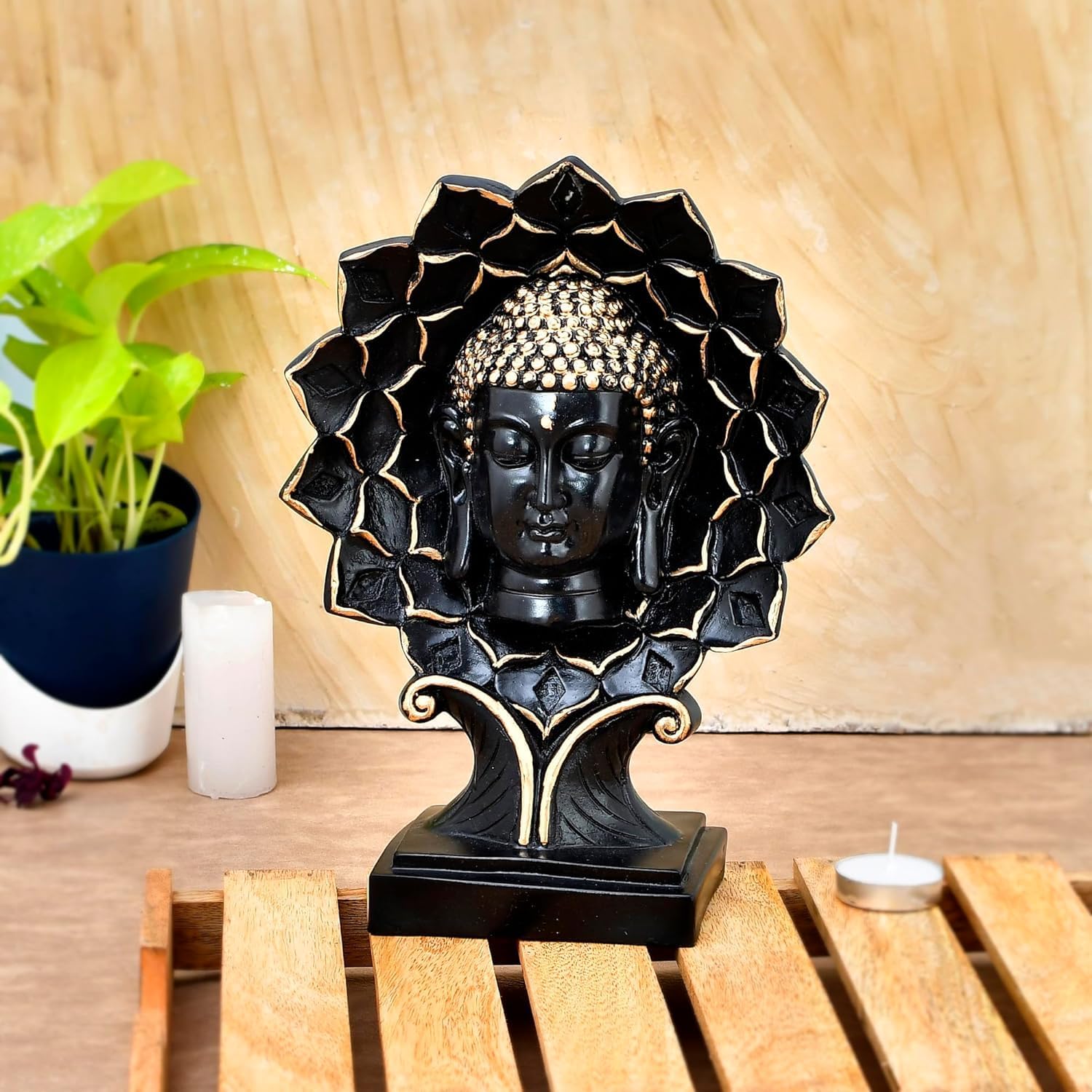 Ethereal Elegance Resin Men Statue Home Decor Showpiece