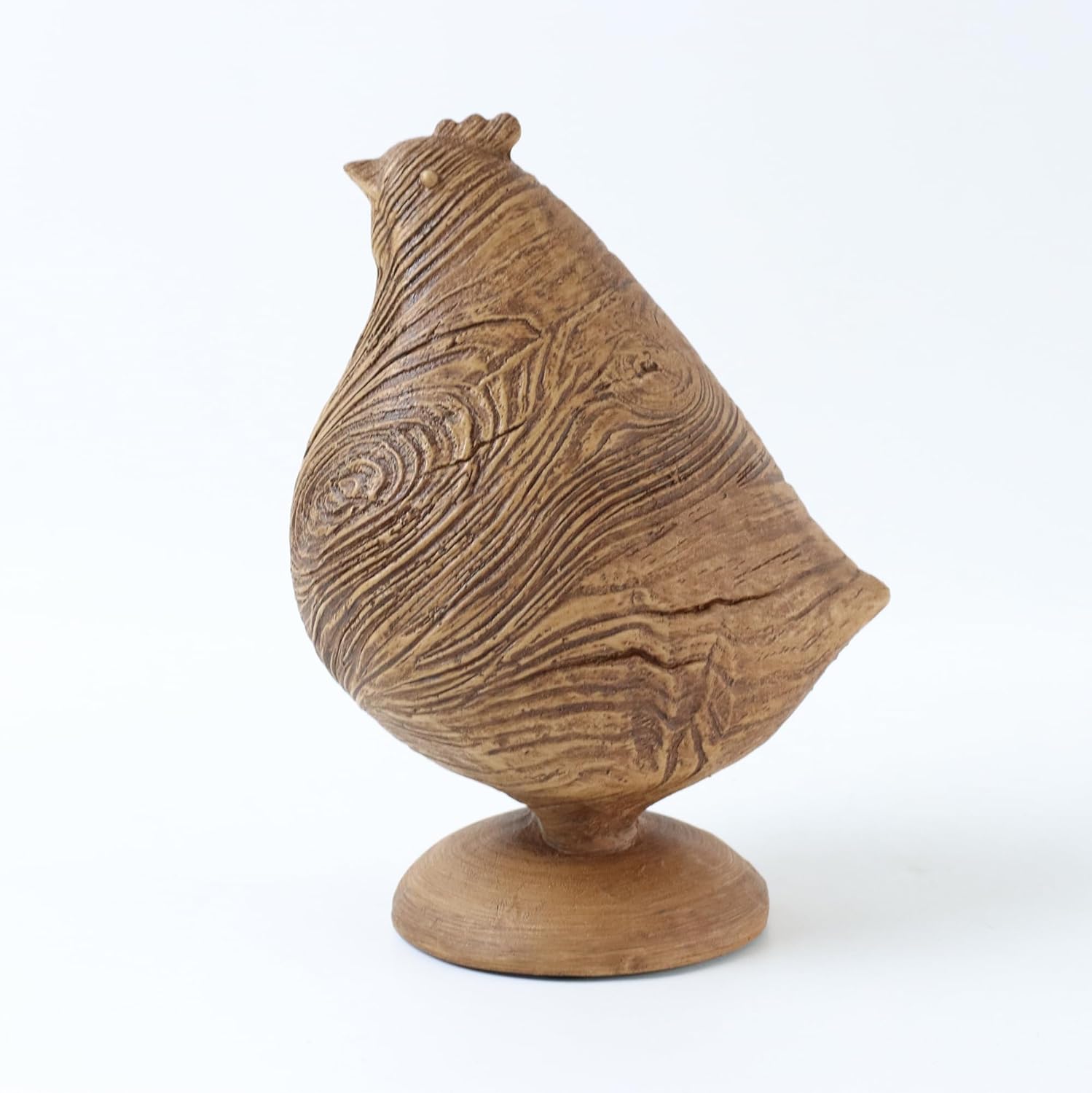 Hymmah Rustic Chicken Statue Home Decor