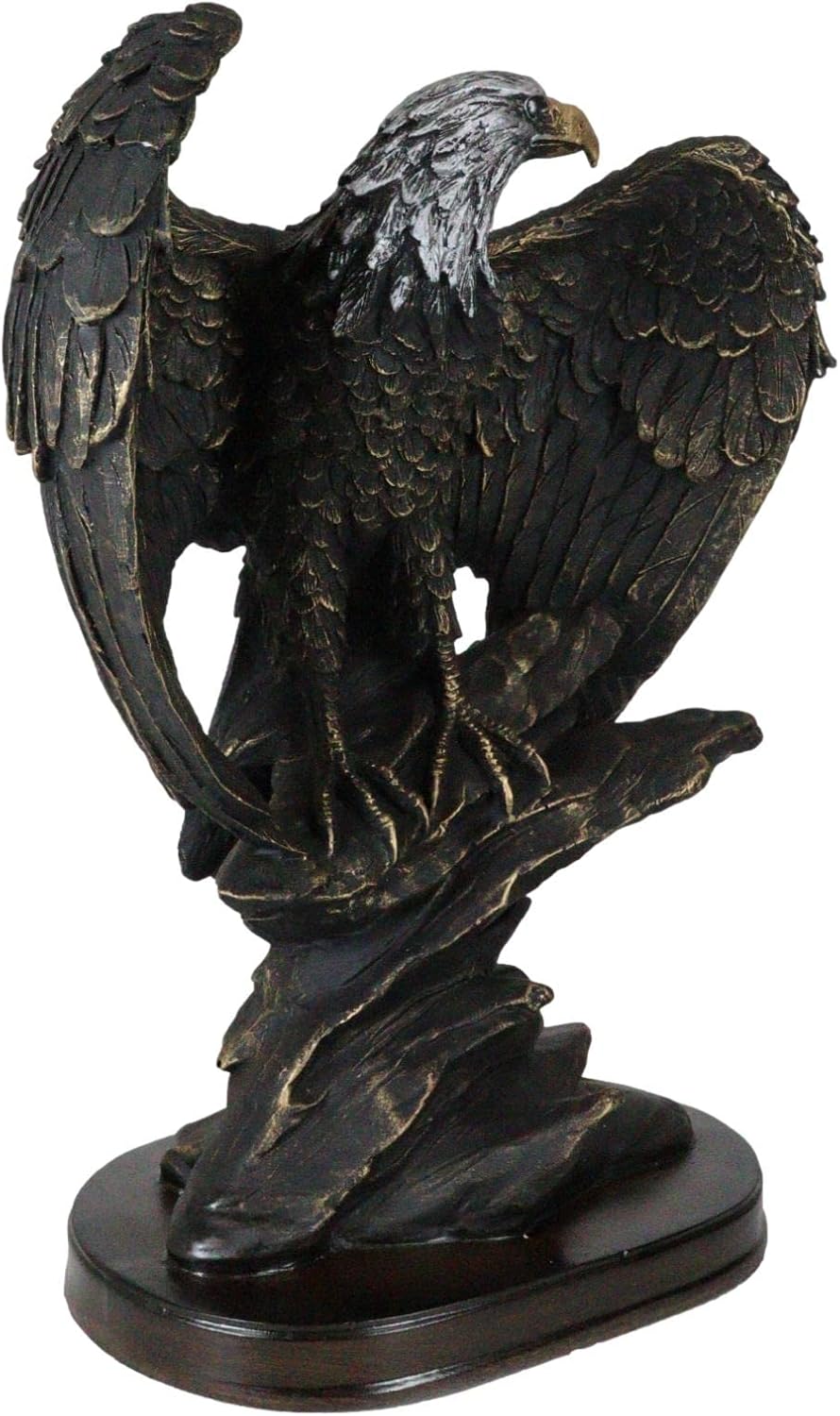 Ebros Gift 1025 Tall Patriotic Bald Eagle Figurine