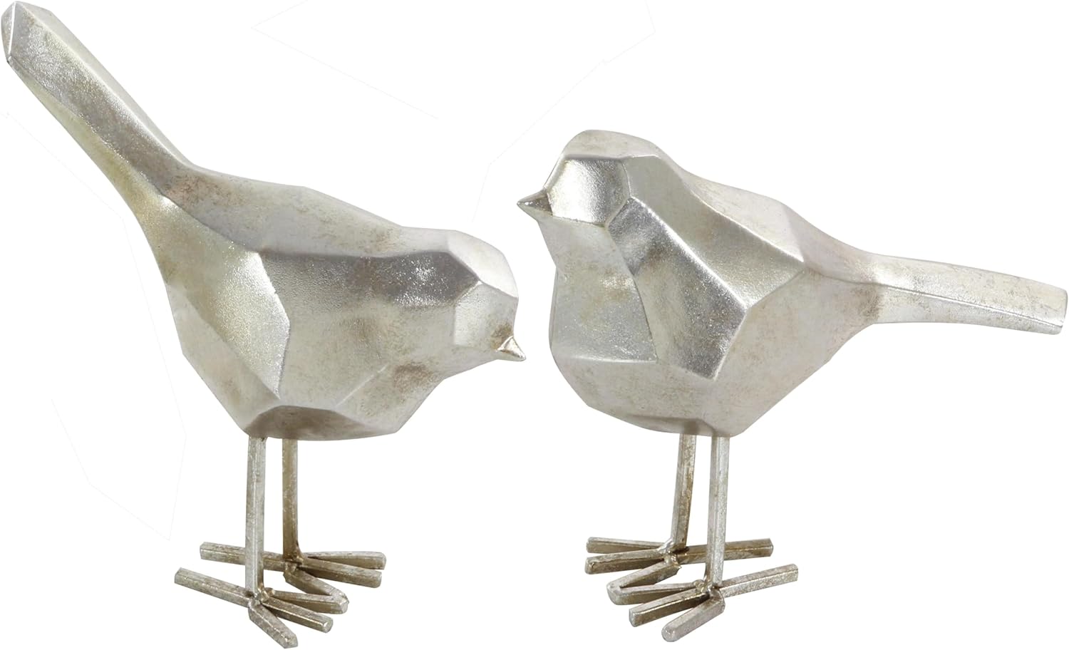 Deco 79 CosmoLiving Polystone Birds Home Decor Set of 2