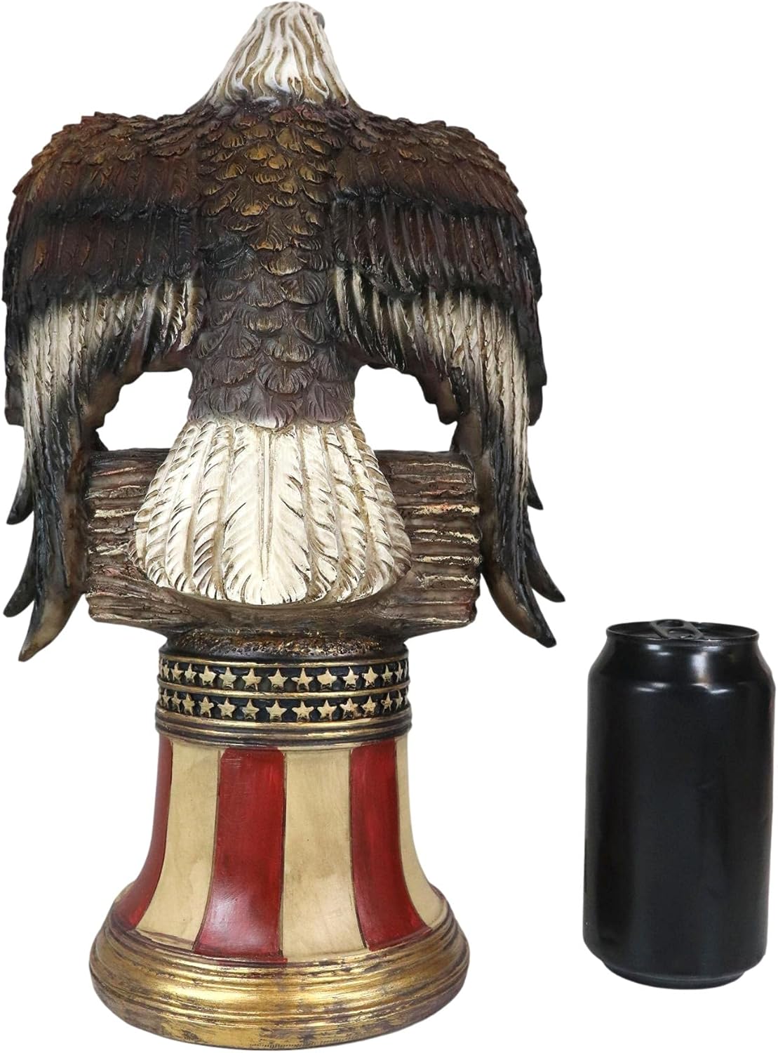 Ebros Independence Day Liberty Bell Eagle Decor Figurine