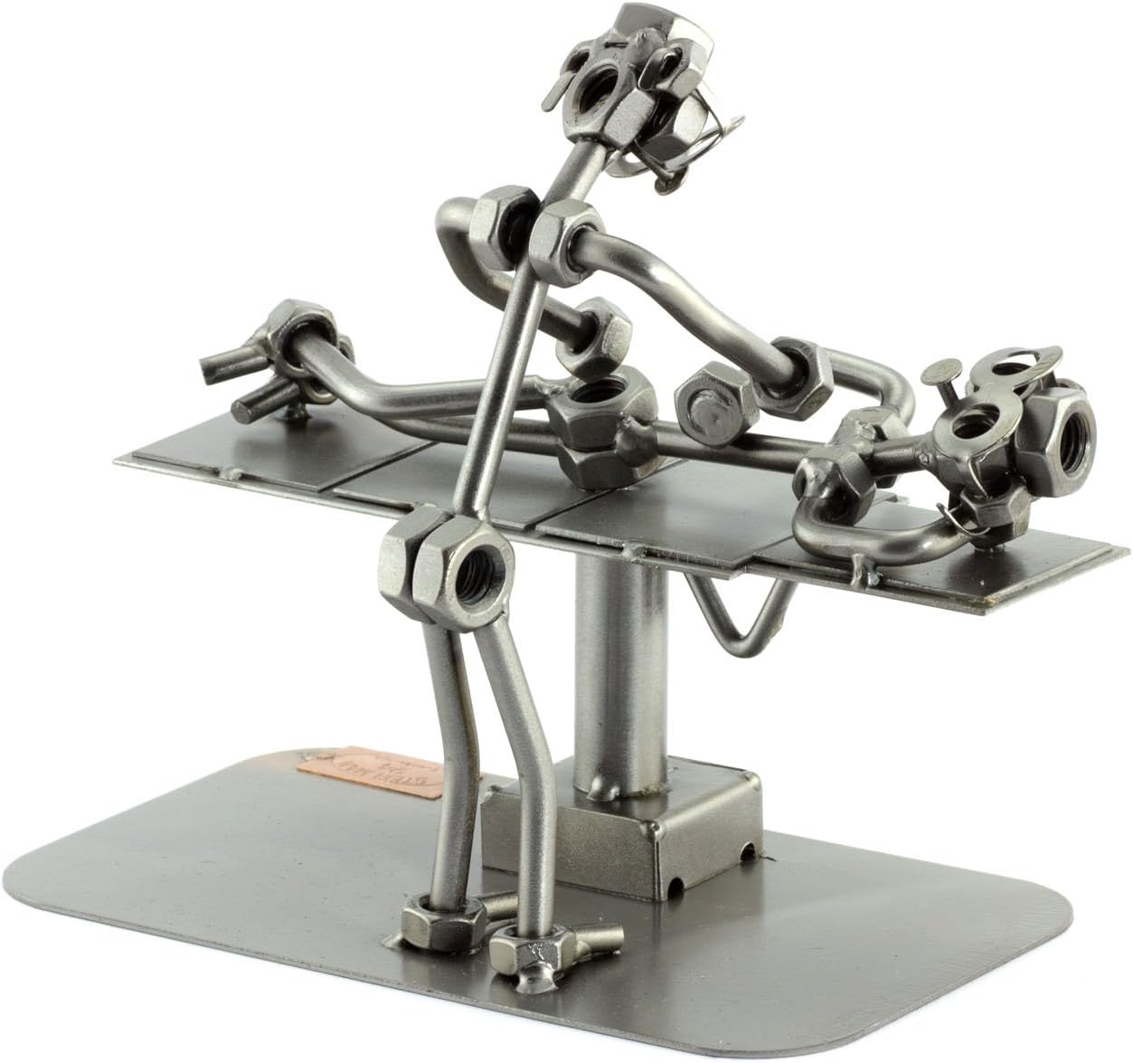 Steelman24 Chiropractor Sculpture Metal Figurine Handmade Gift