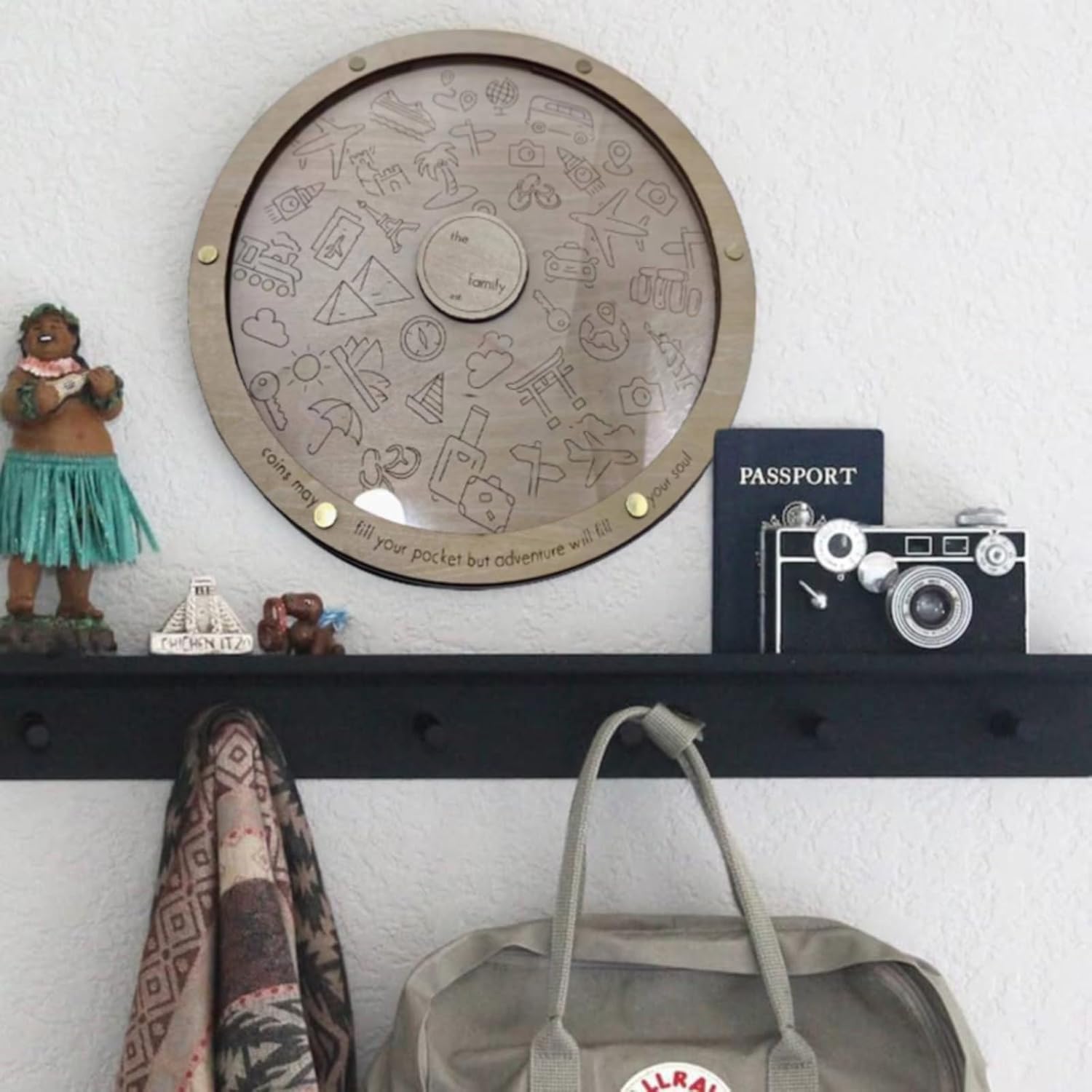 Personalized Coin Box Sculptures Home Decor